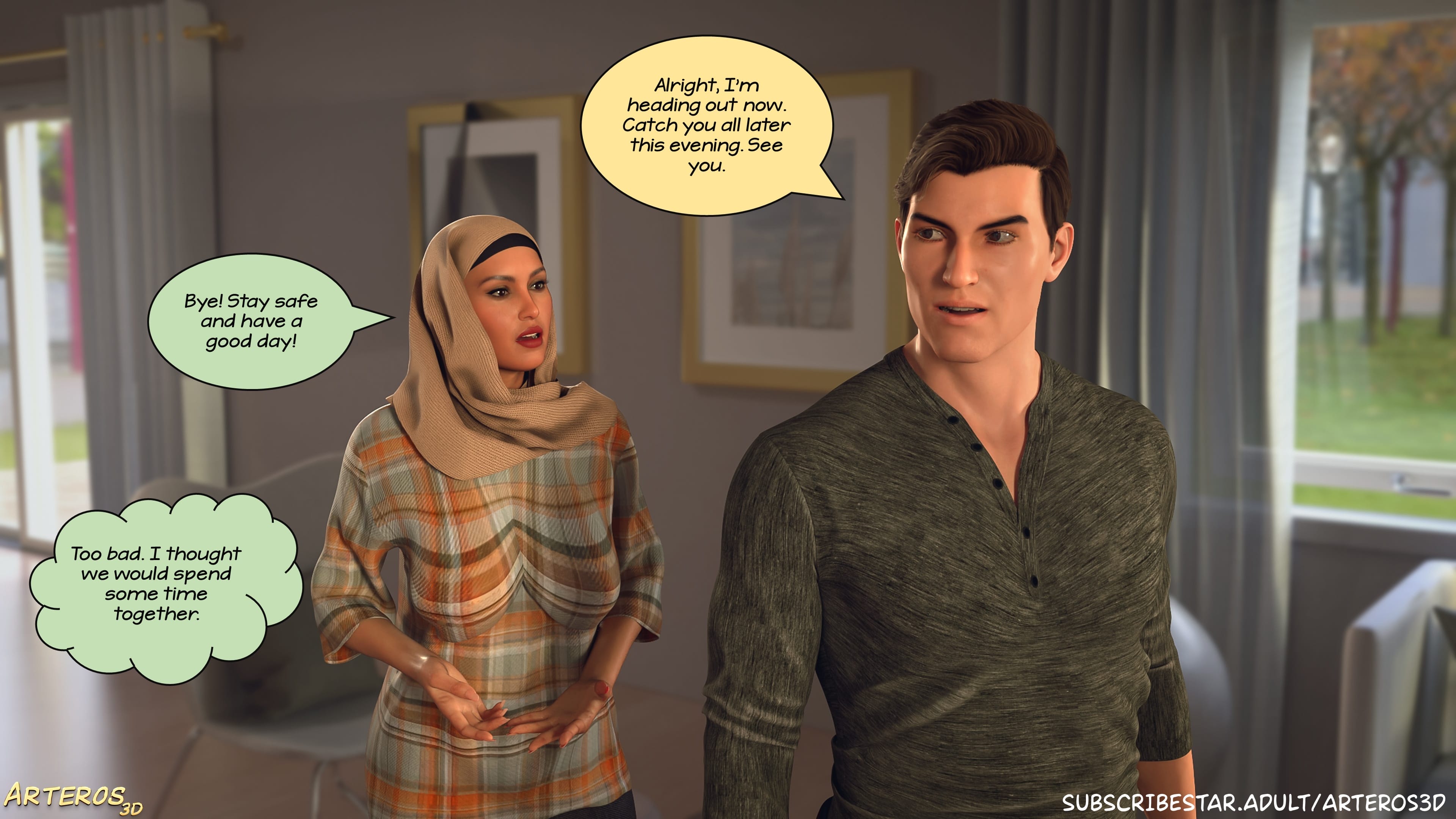 New Passion In Town [Arteros3D] - Chapter 2 — Page 215