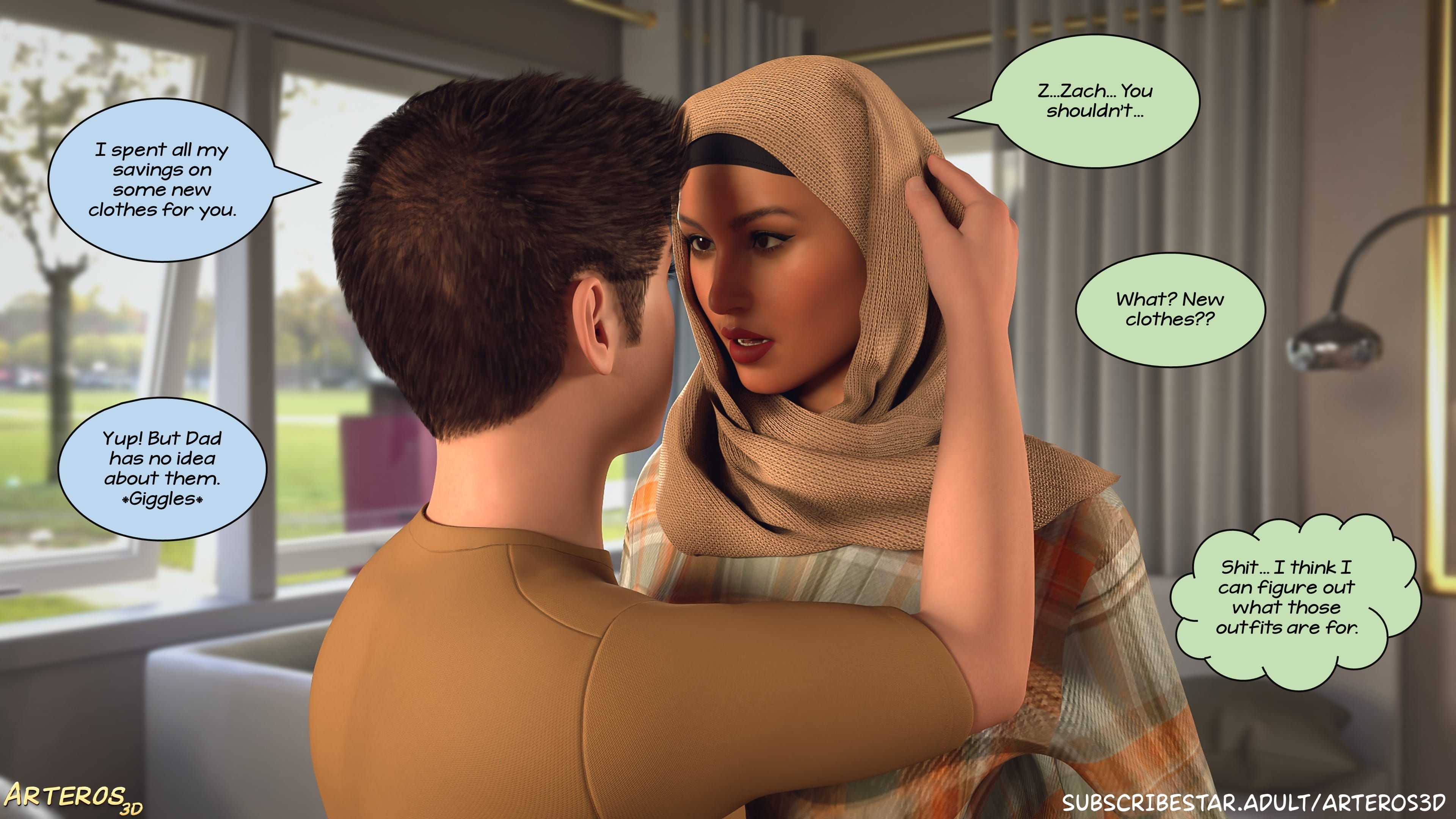 New Passion In Town [Arteros3D] - Chapter 2 — Page 219