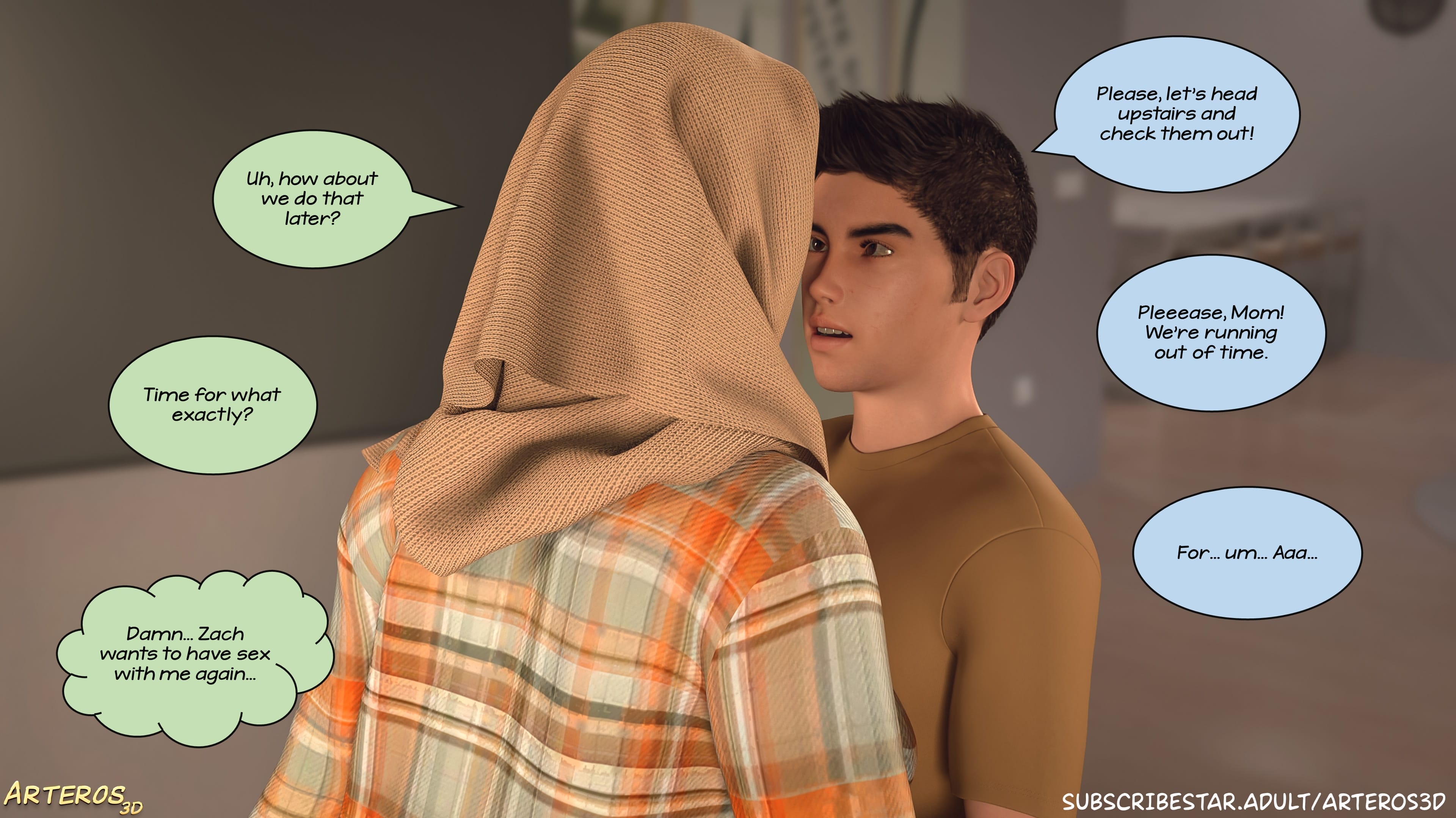 New Passion In Town [Arteros3D] - Chapter 2 — Page 220