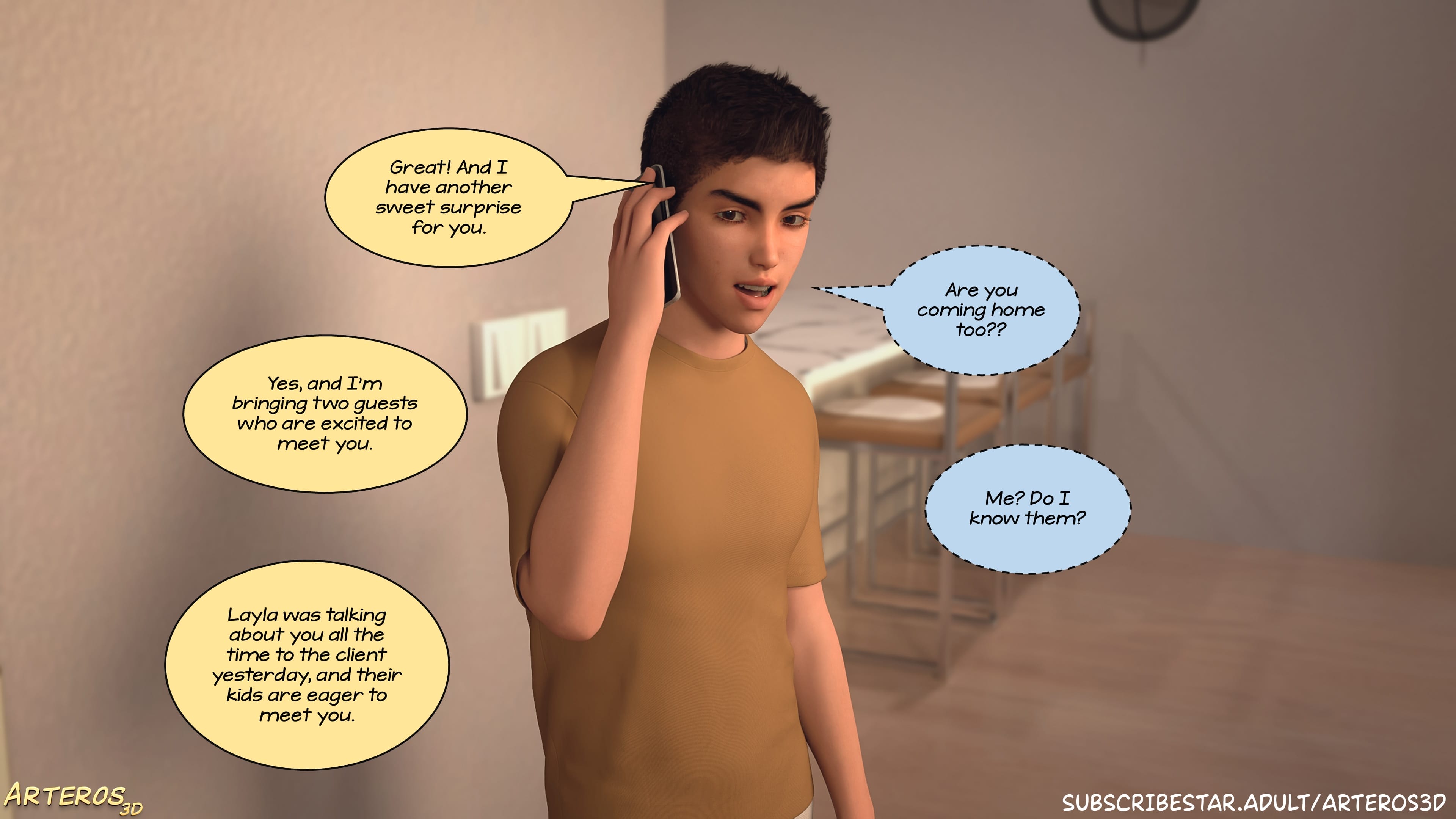 New Passion In Town [Arteros3D] - Chapter 2 — Page 285