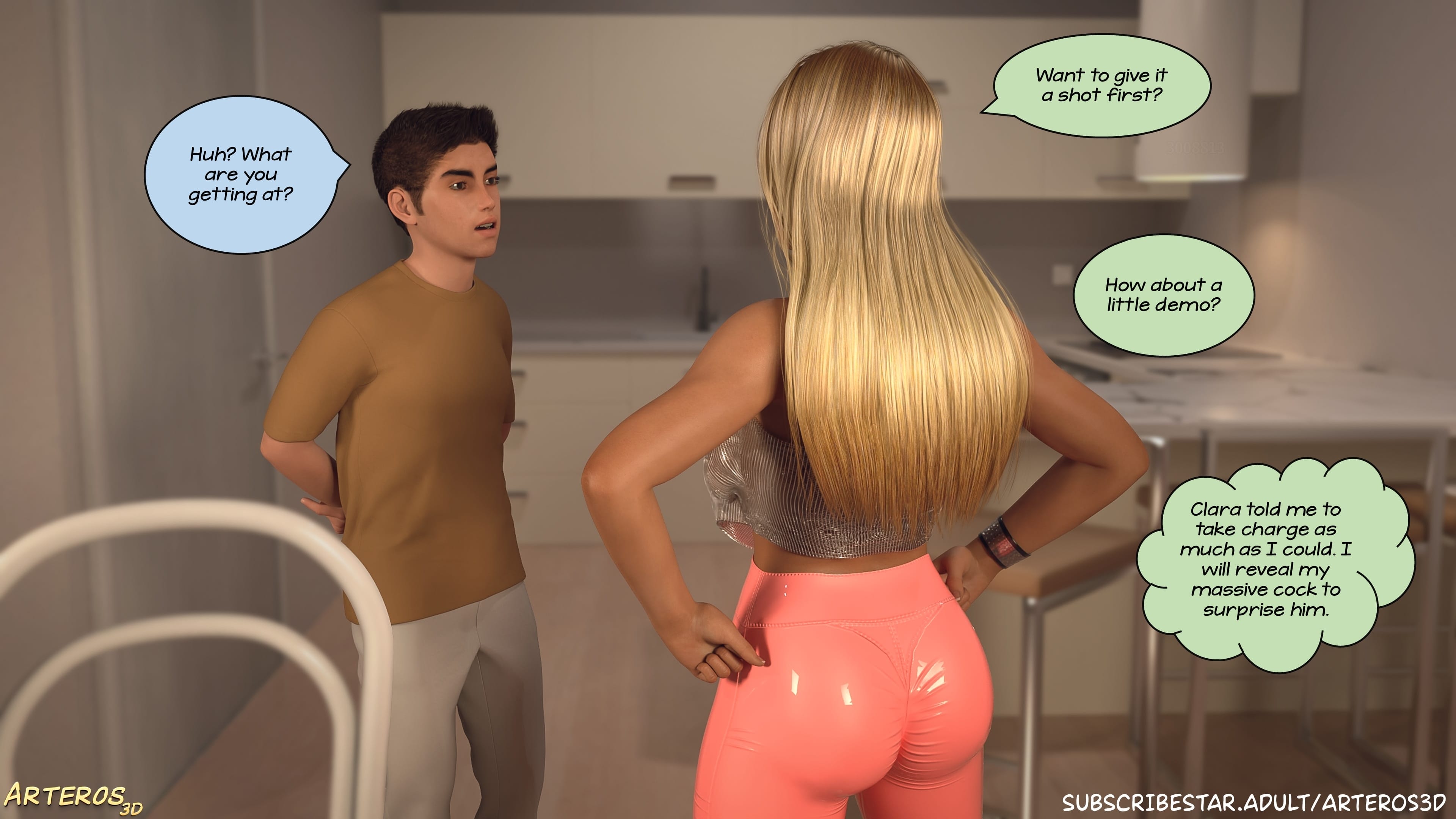 New Passion In Town [Arteros3D] - Chapter 2 — Page 383