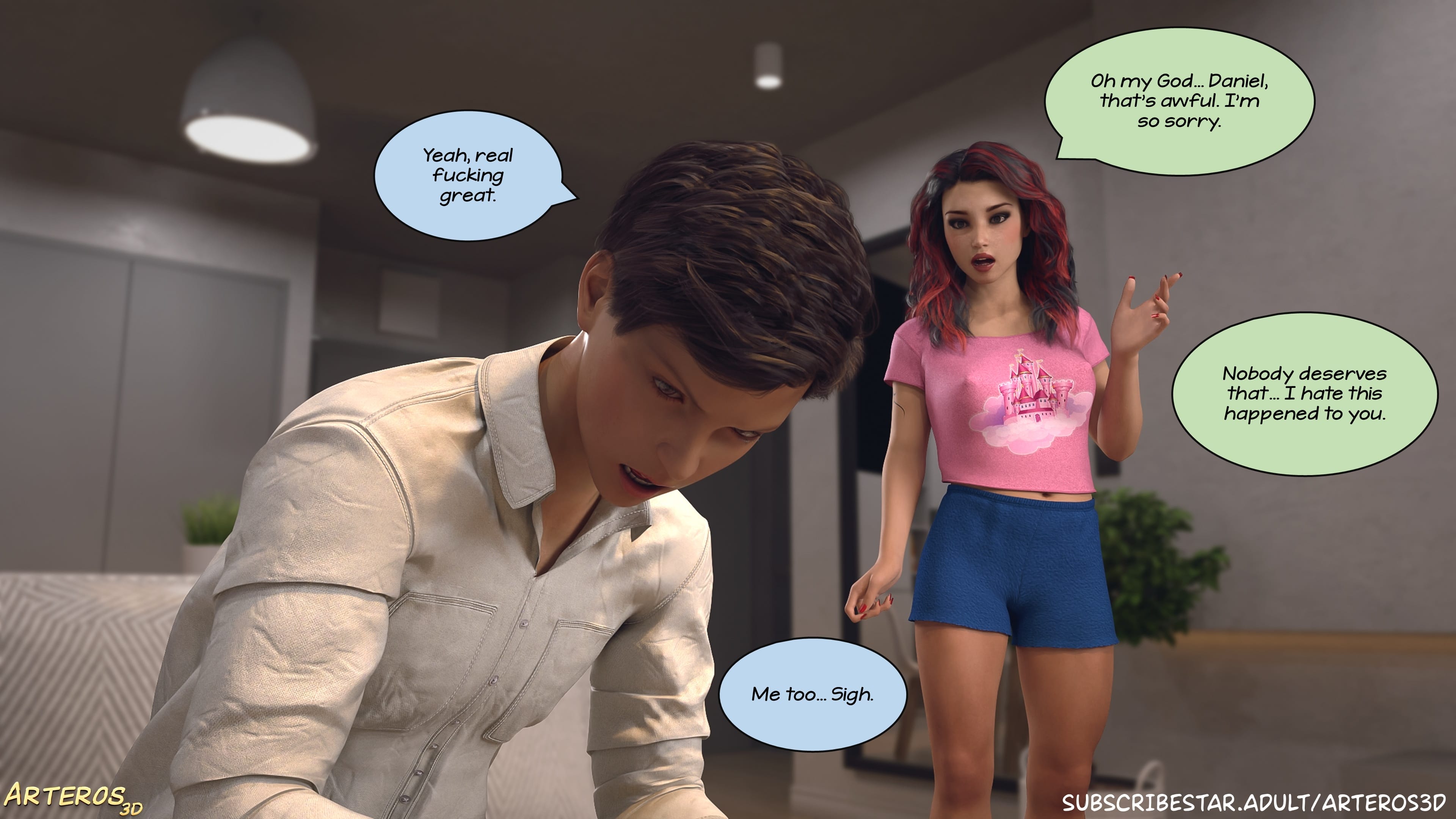 New Passion In Town [Arteros3D] - Chapter 4 — Page 134