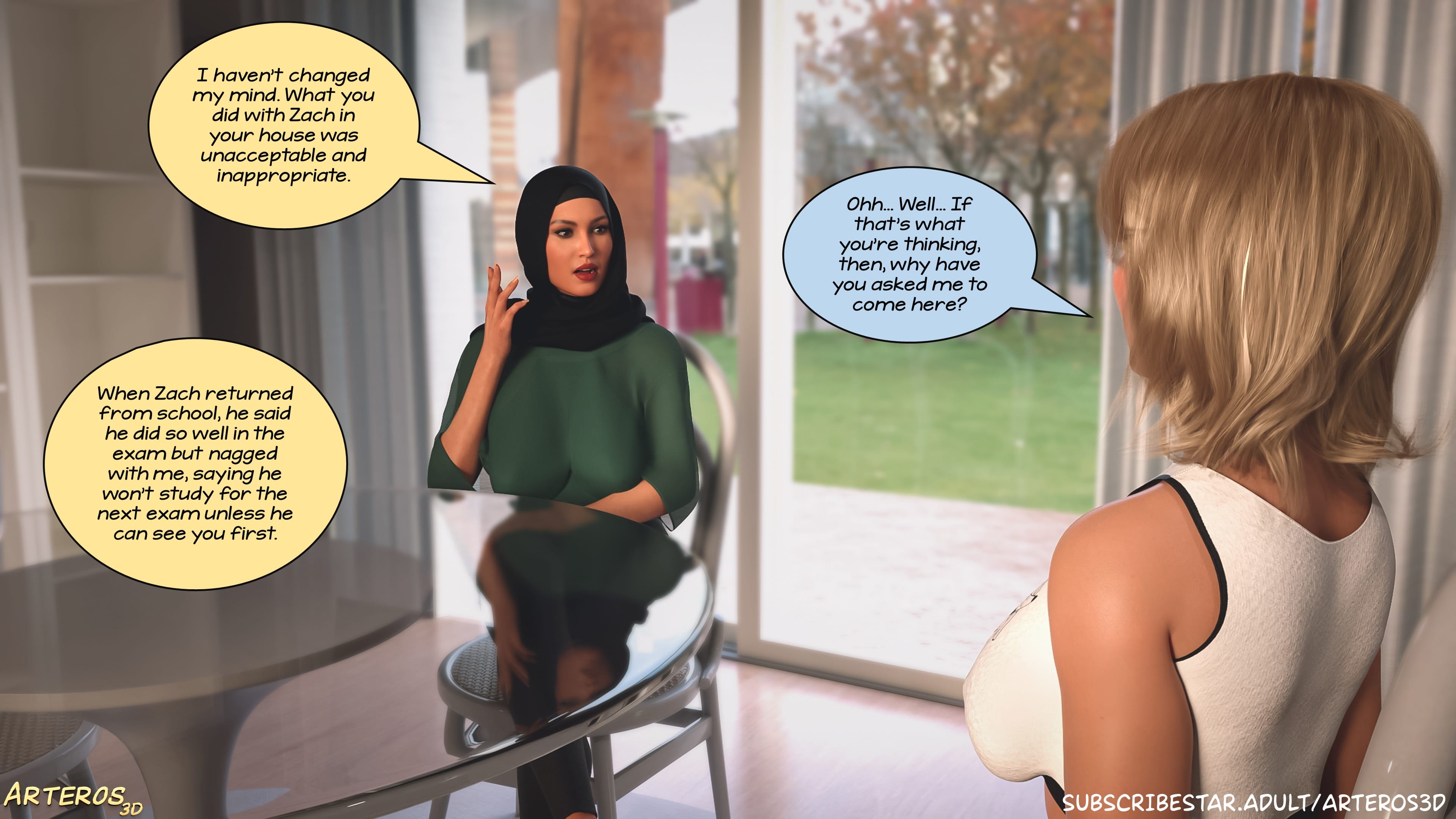 New Passion In Town [Arteros3D] - Chapter 1 — Page 110