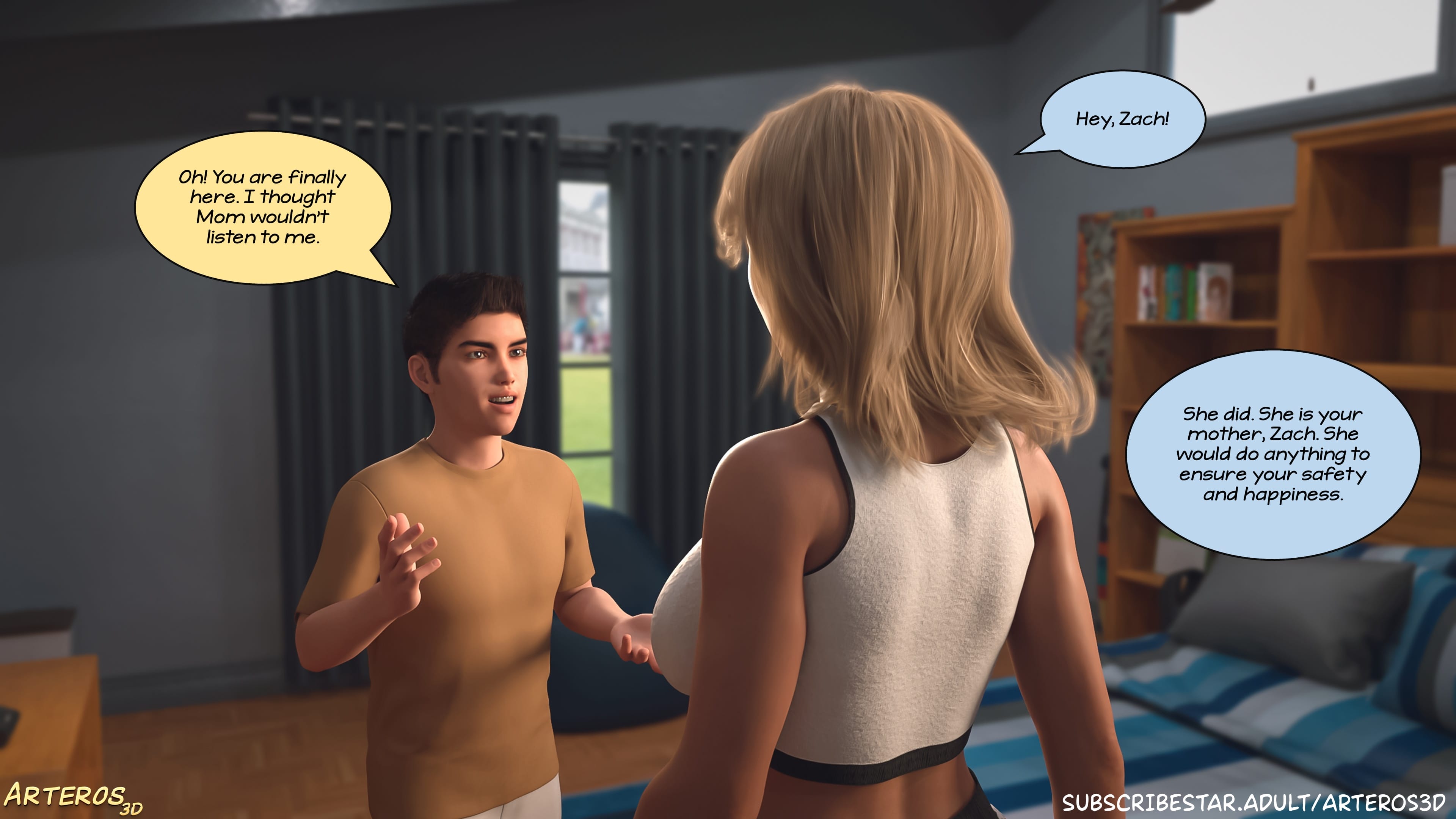 New Passion In Town [Arteros3D] - Chapter 1 — Page 112