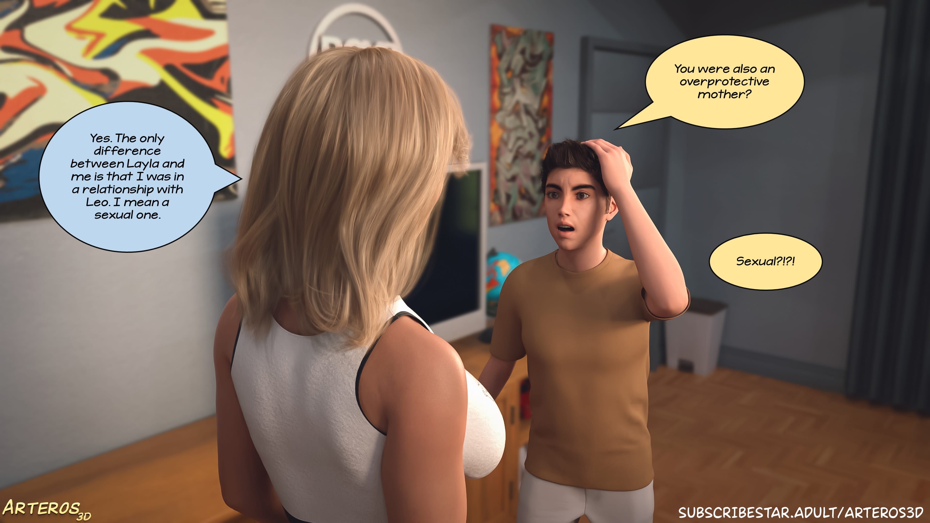 New Passion In Town [Arteros3D] - Chapter 1 — Page 114