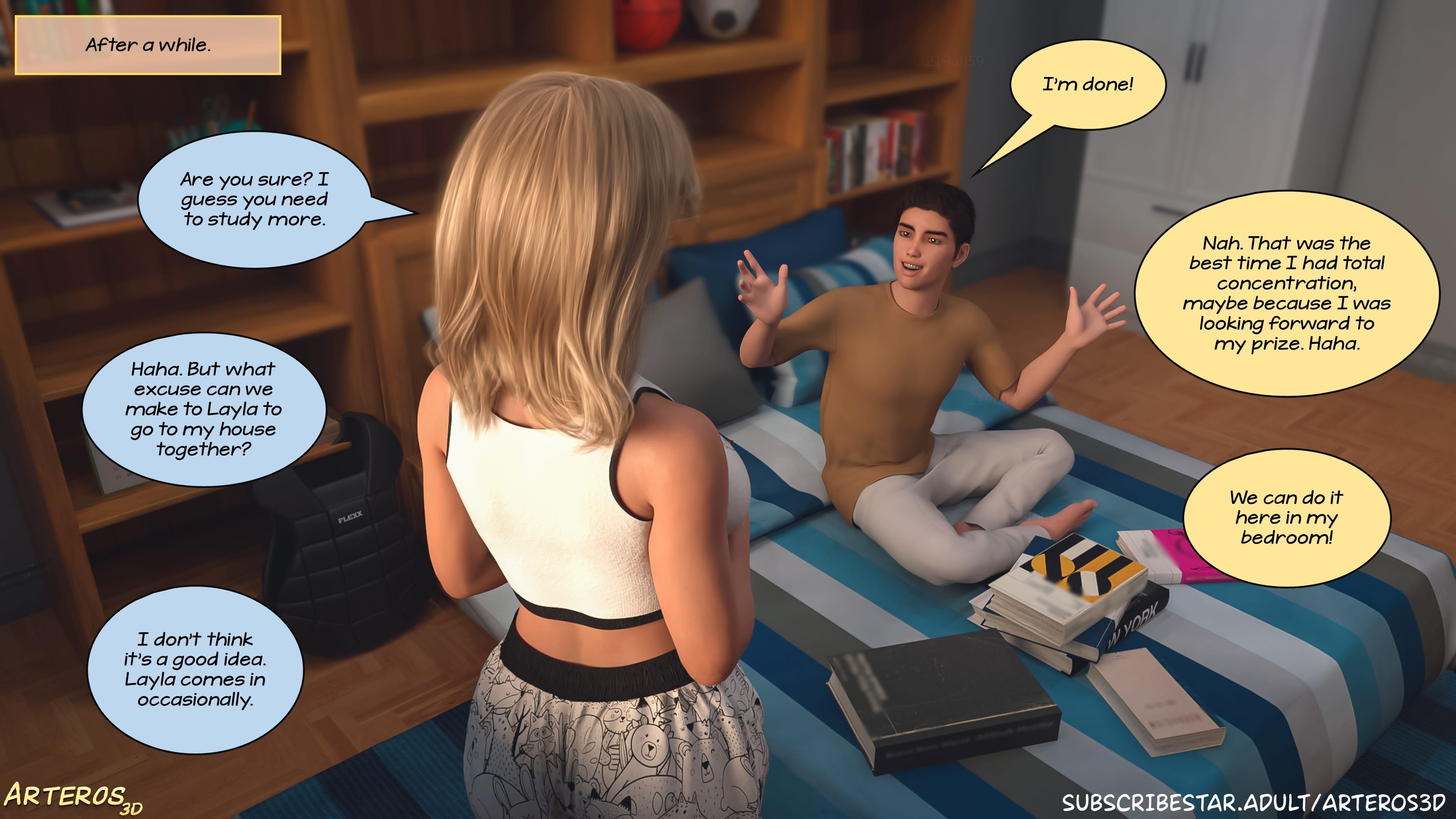 New Passion In Town [Arteros3D] - Chapter 1 — Page 120