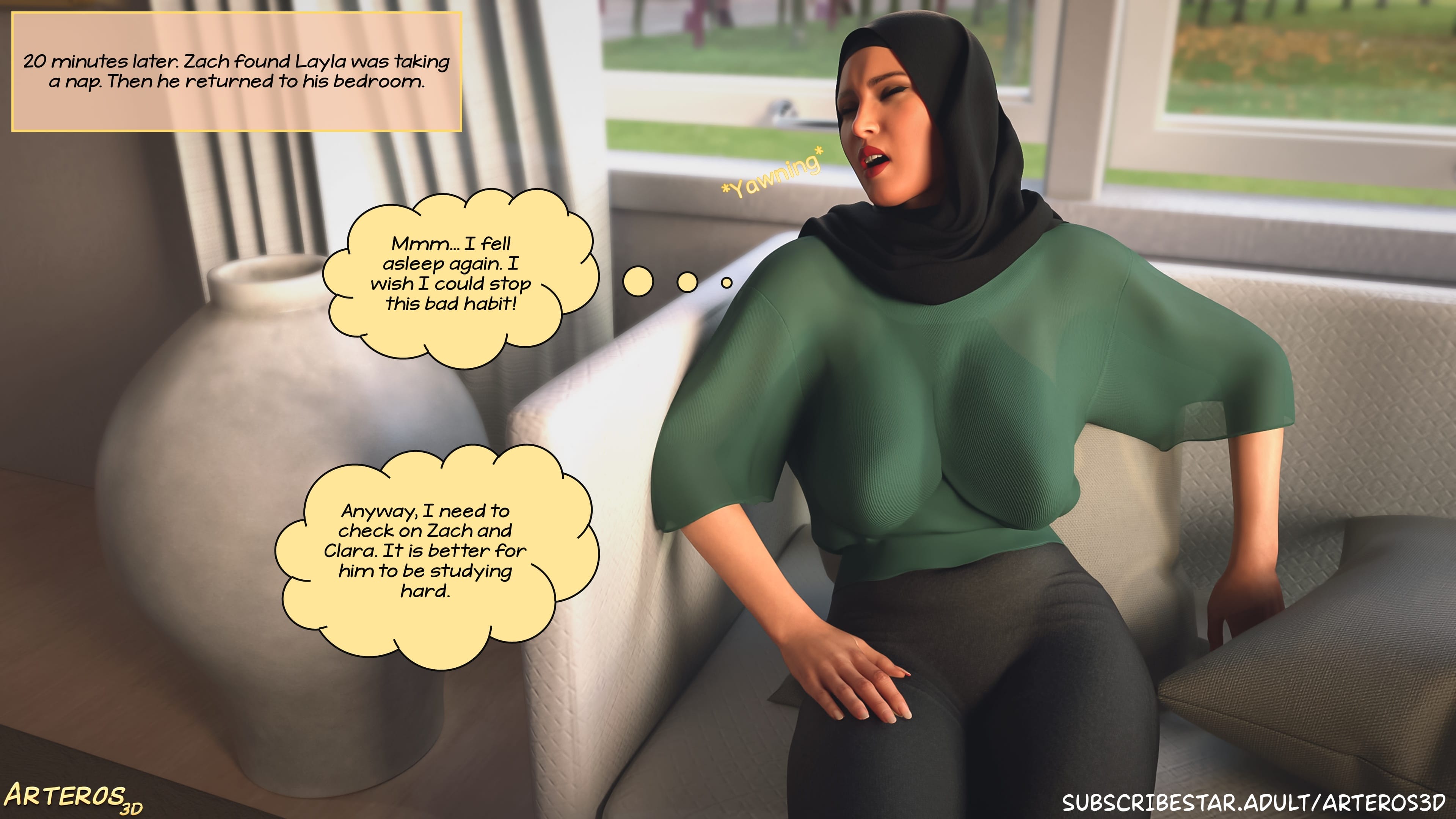 New Passion In Town [Arteros3D] - Chapter 1 — Page 122