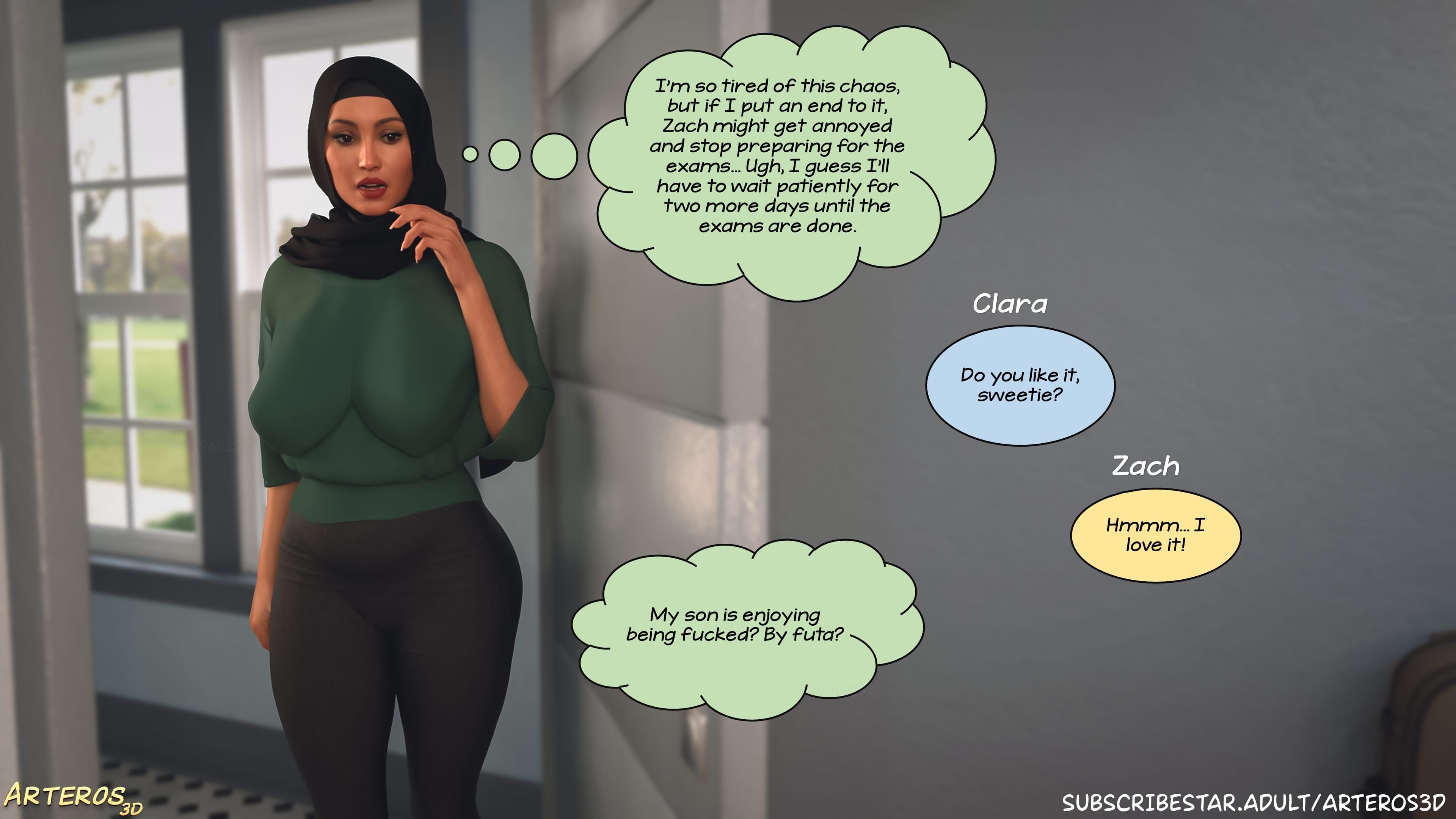 New Passion In Town [Arteros3D] - Chapter 1 — Page 127