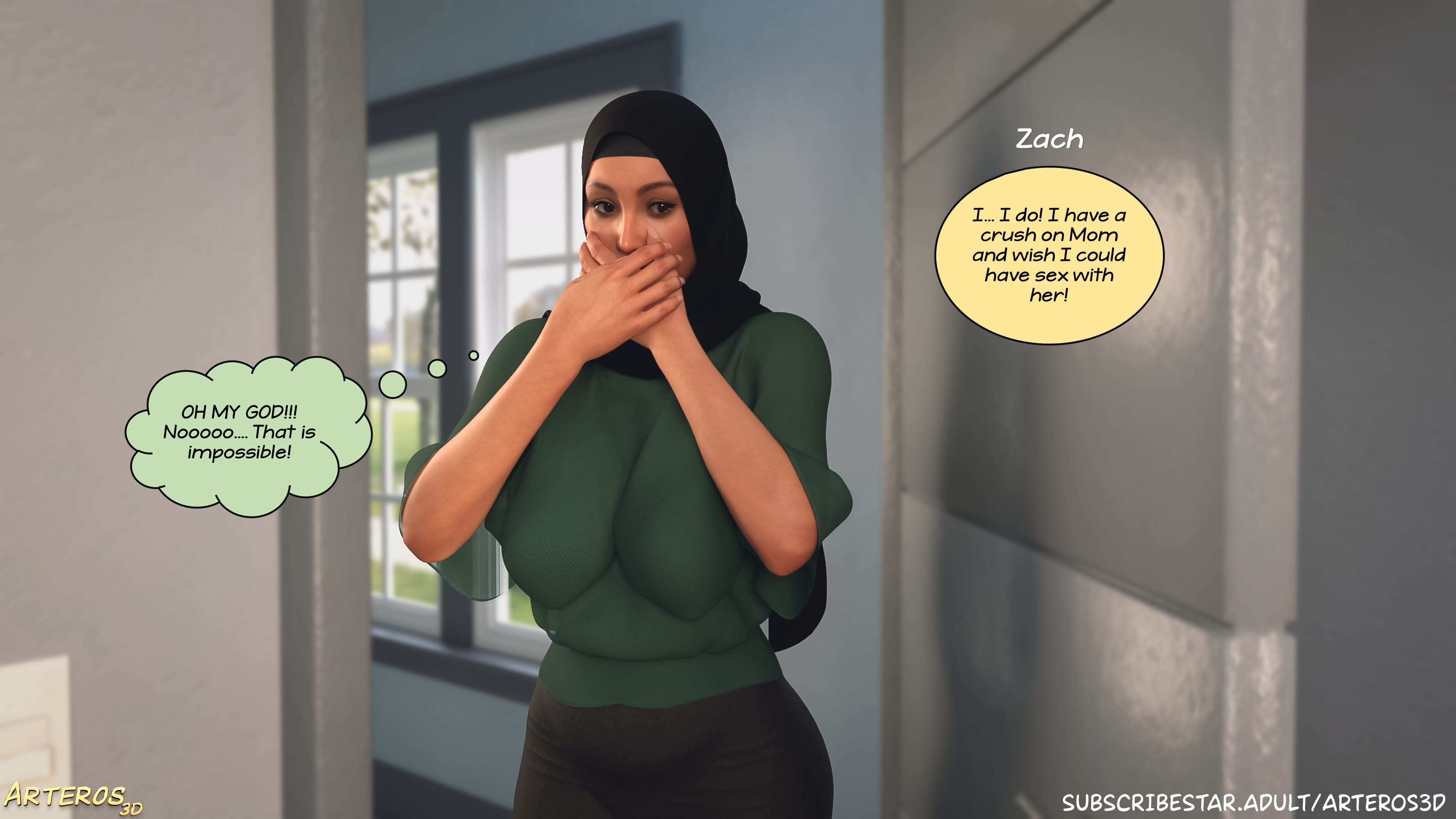 New Passion In Town [Arteros3D] - Chapter 1 — Page 141