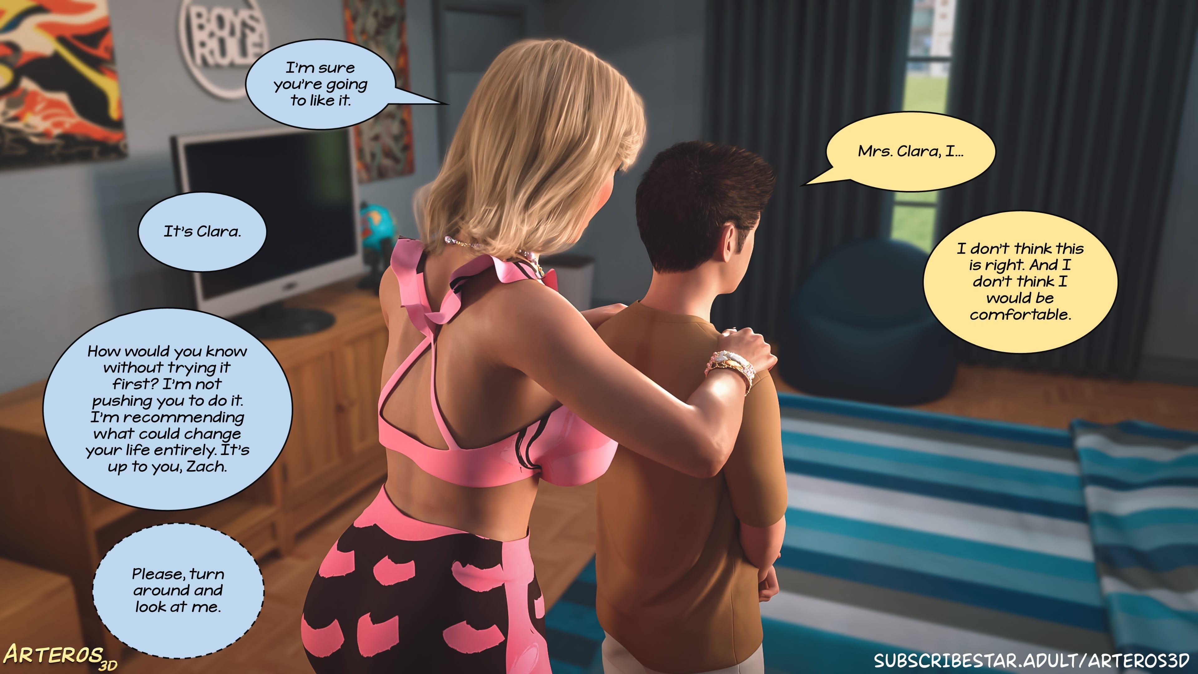New Passion In Town [Arteros3D] - Chapter 1 — Page 16