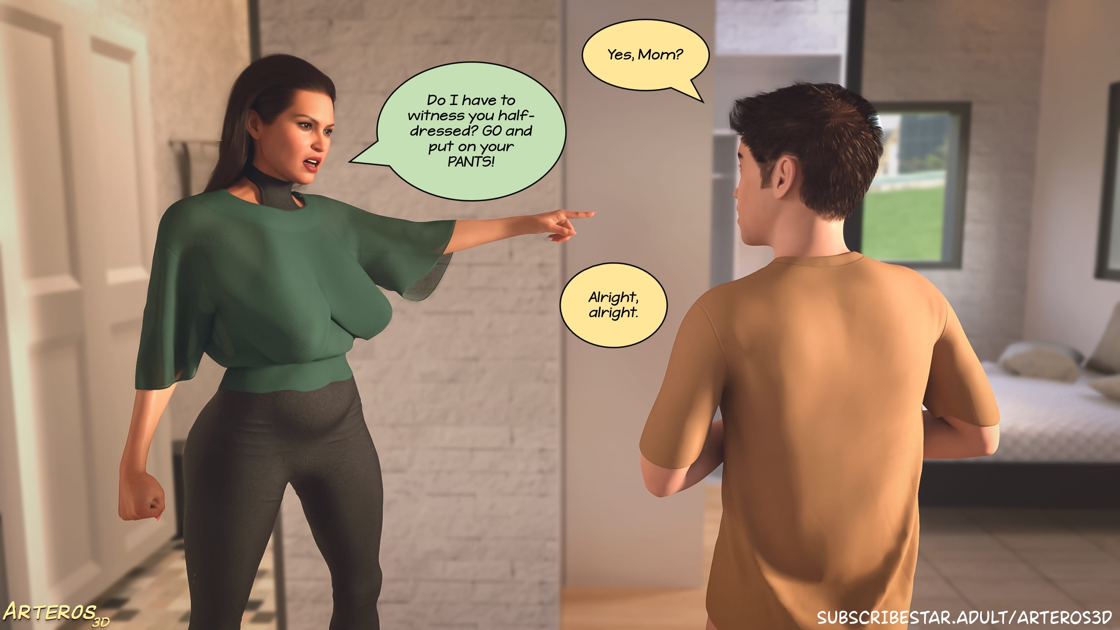 New Passion In Town [Arteros3D] - Chapter 1 — Page 219