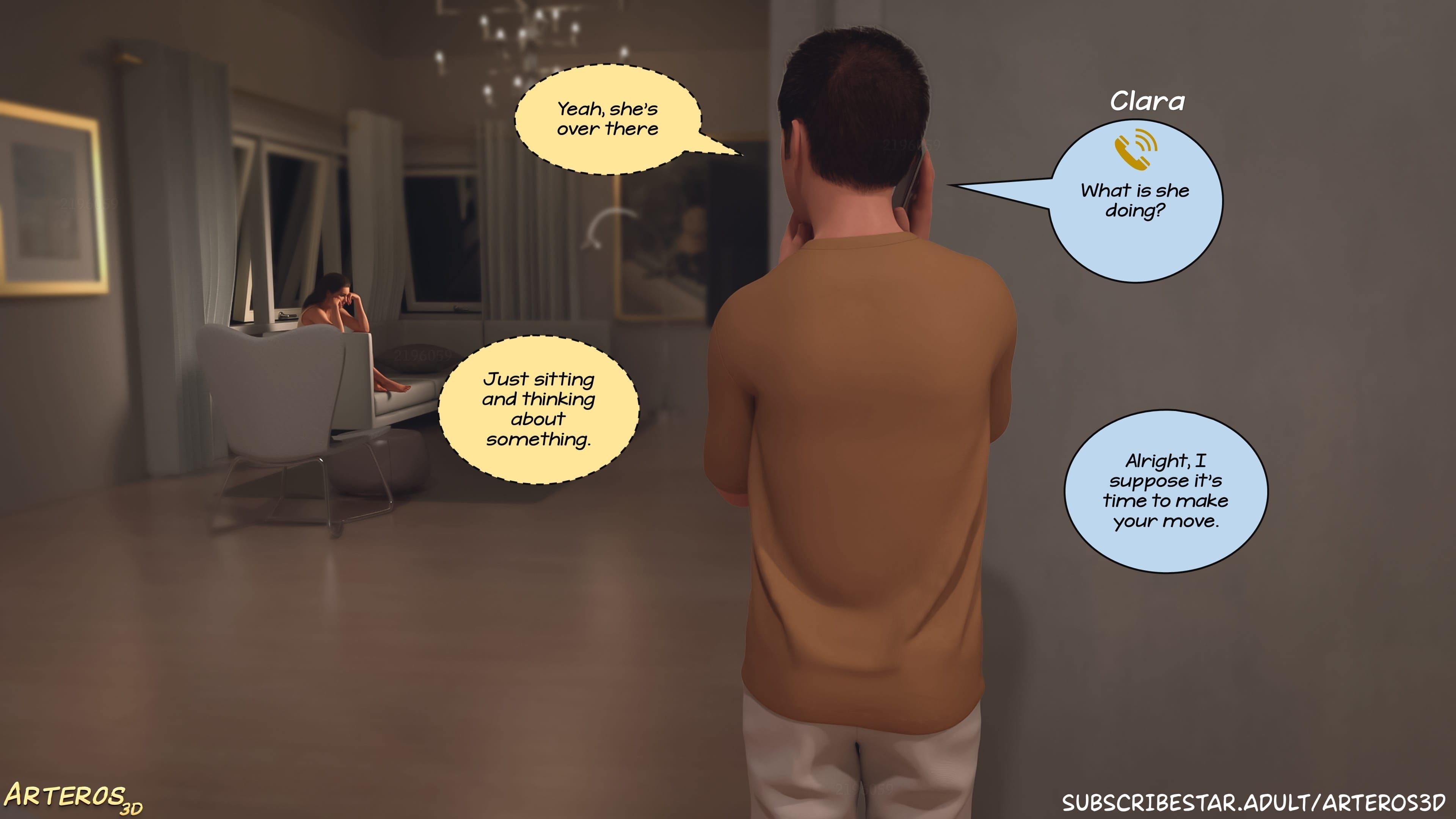 New Passion In Town [Arteros3D] - Chapter 1 — Page 223