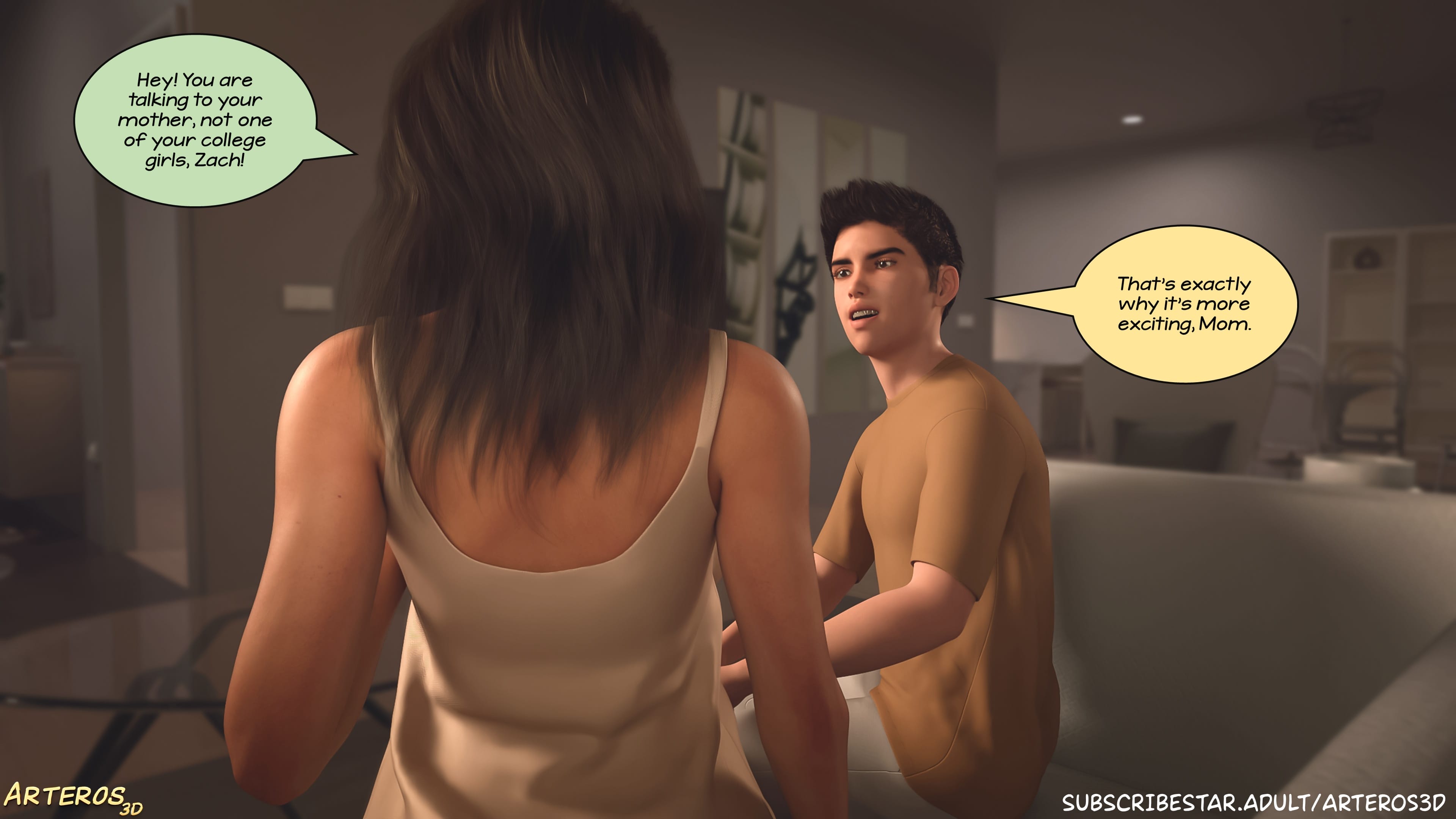 New Passion In Town [Arteros3D] - Chapter 1 — Page 232