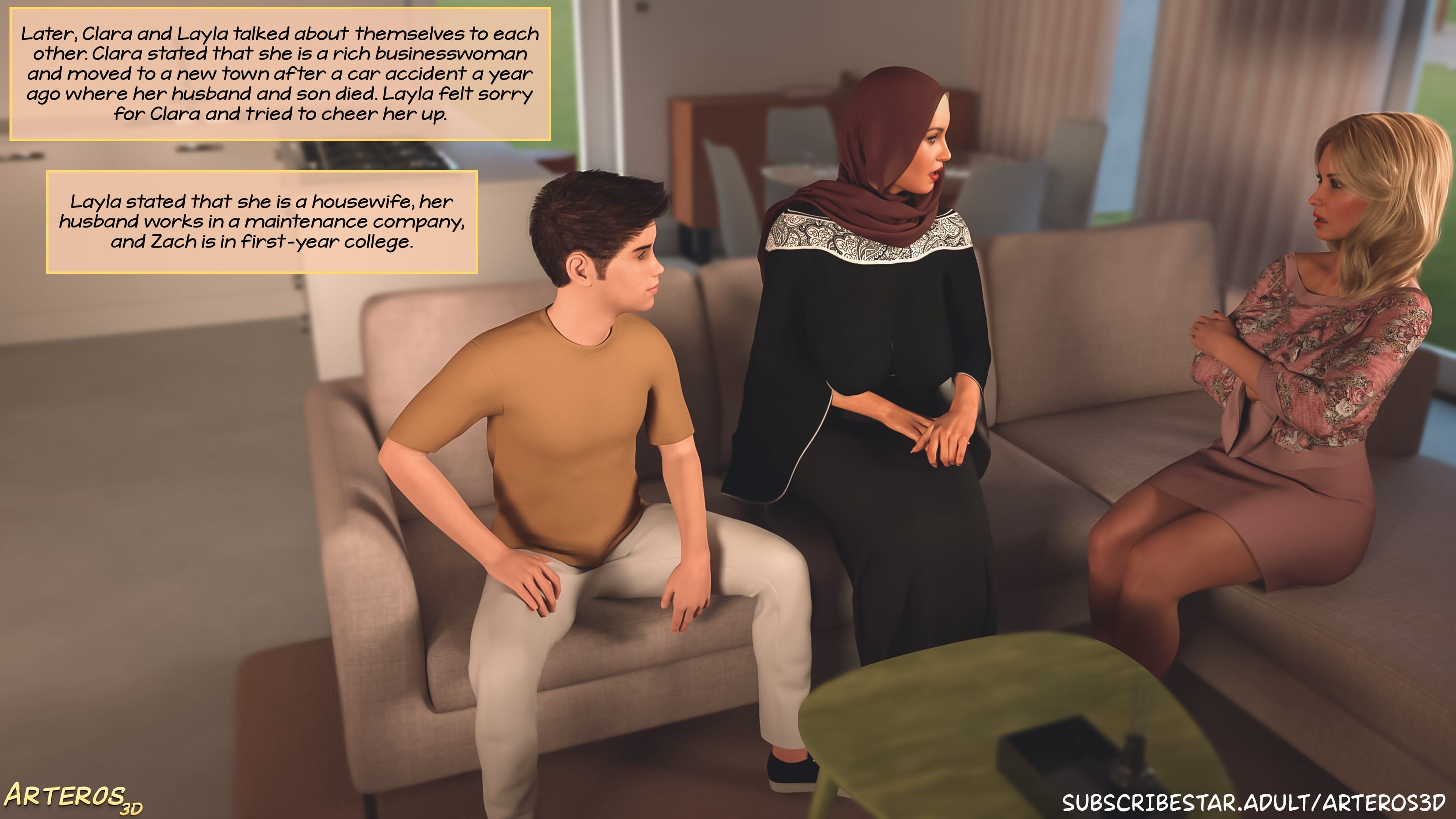 New Passion In Town [Arteros3D] - Chapter 1 — Page 4