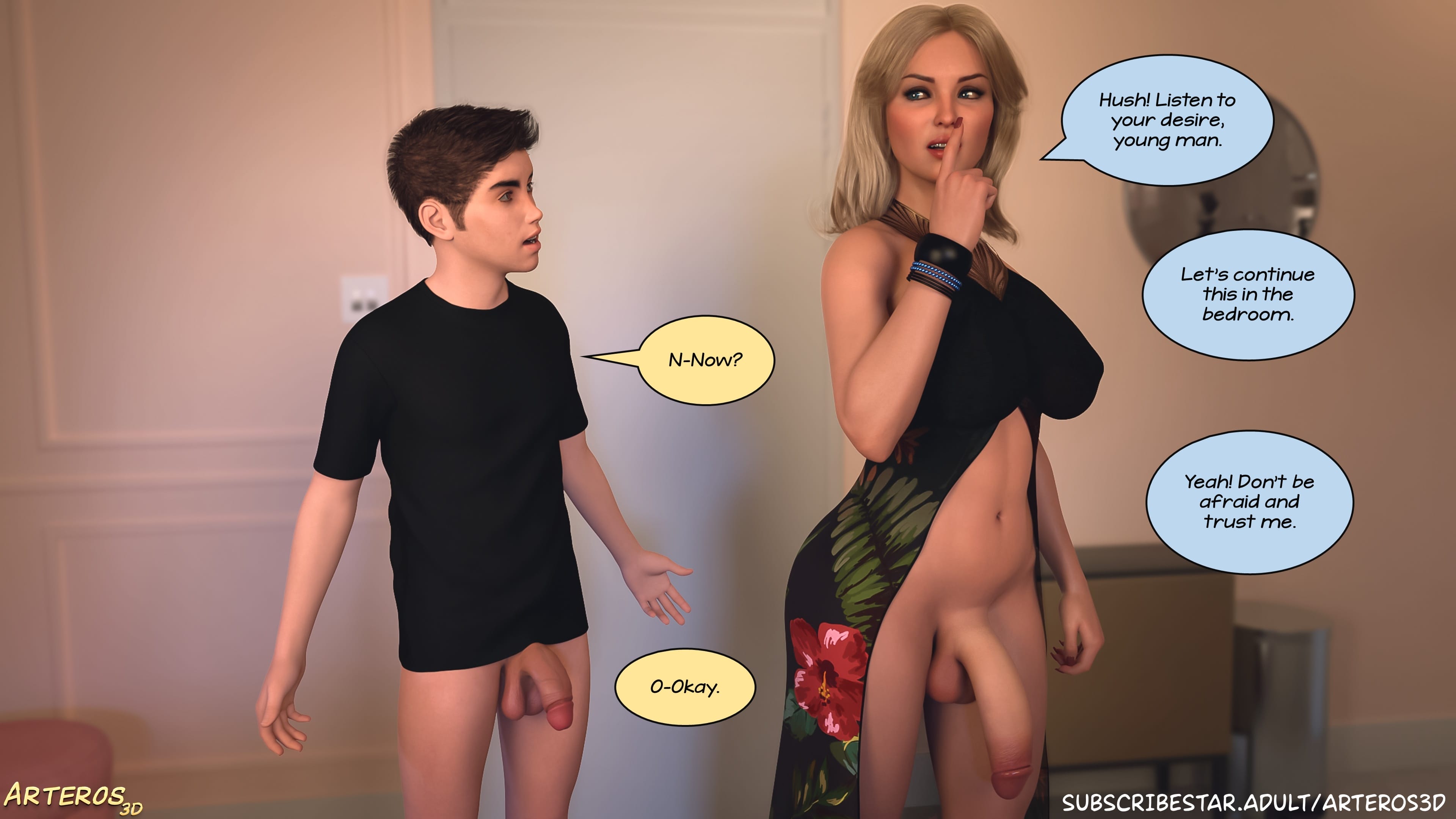 New Passion In Town [Arteros3D] - Chapter 1 — Page 64