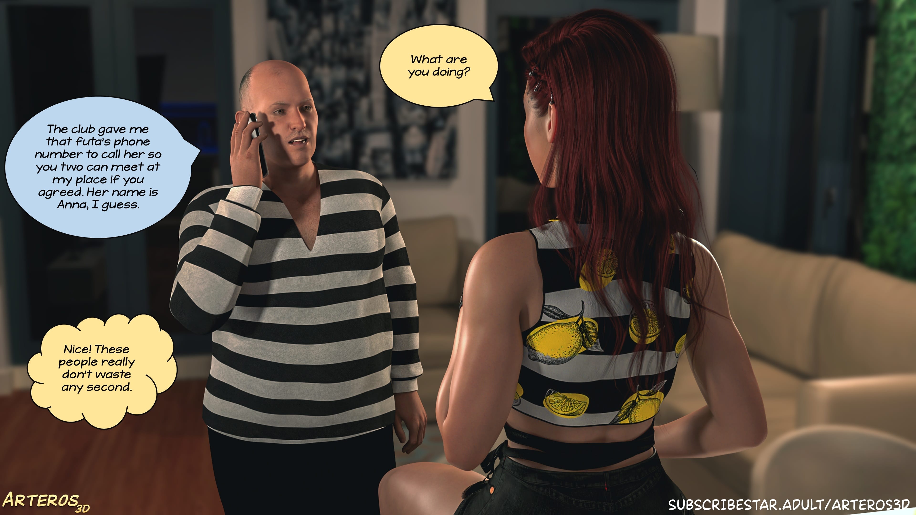 Unstoppable Lust [Arteros3D] - Chapter 1 — Page 101
