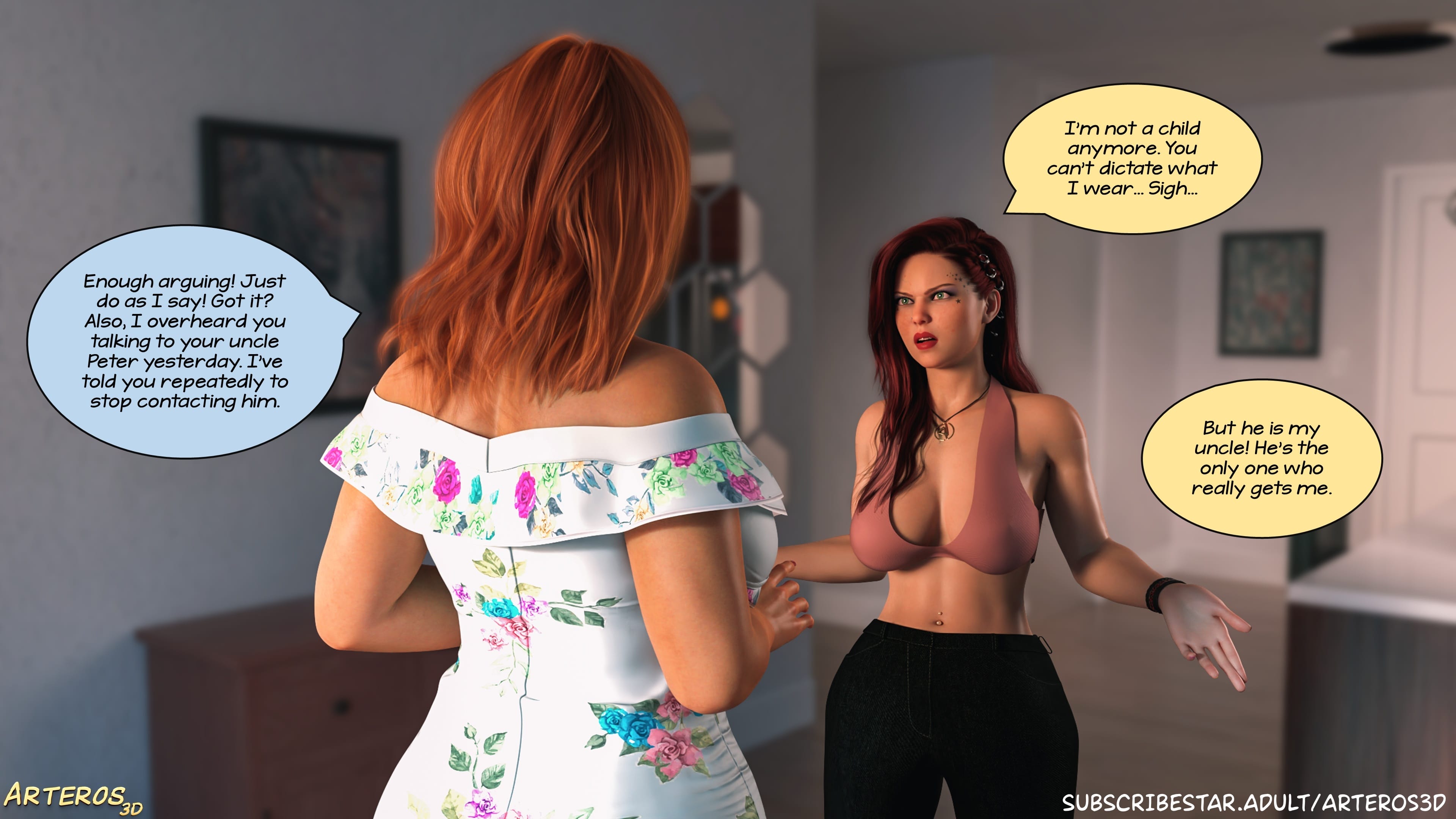Unstoppable Lust [Arteros3D] - Chapter 1 — Page 5