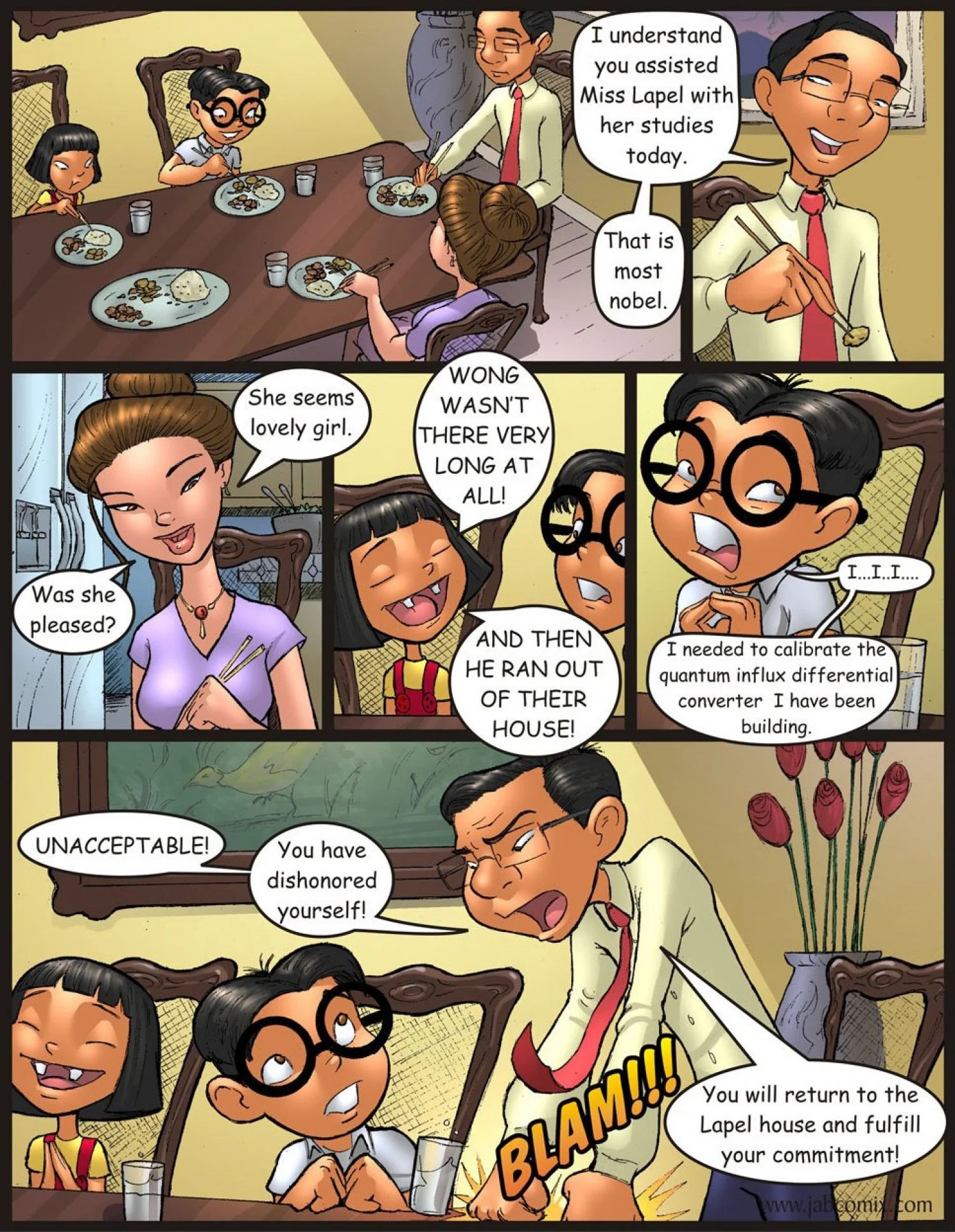 My Hot Ass Neighbor [JABComix] - Chapter 3 — Page 5