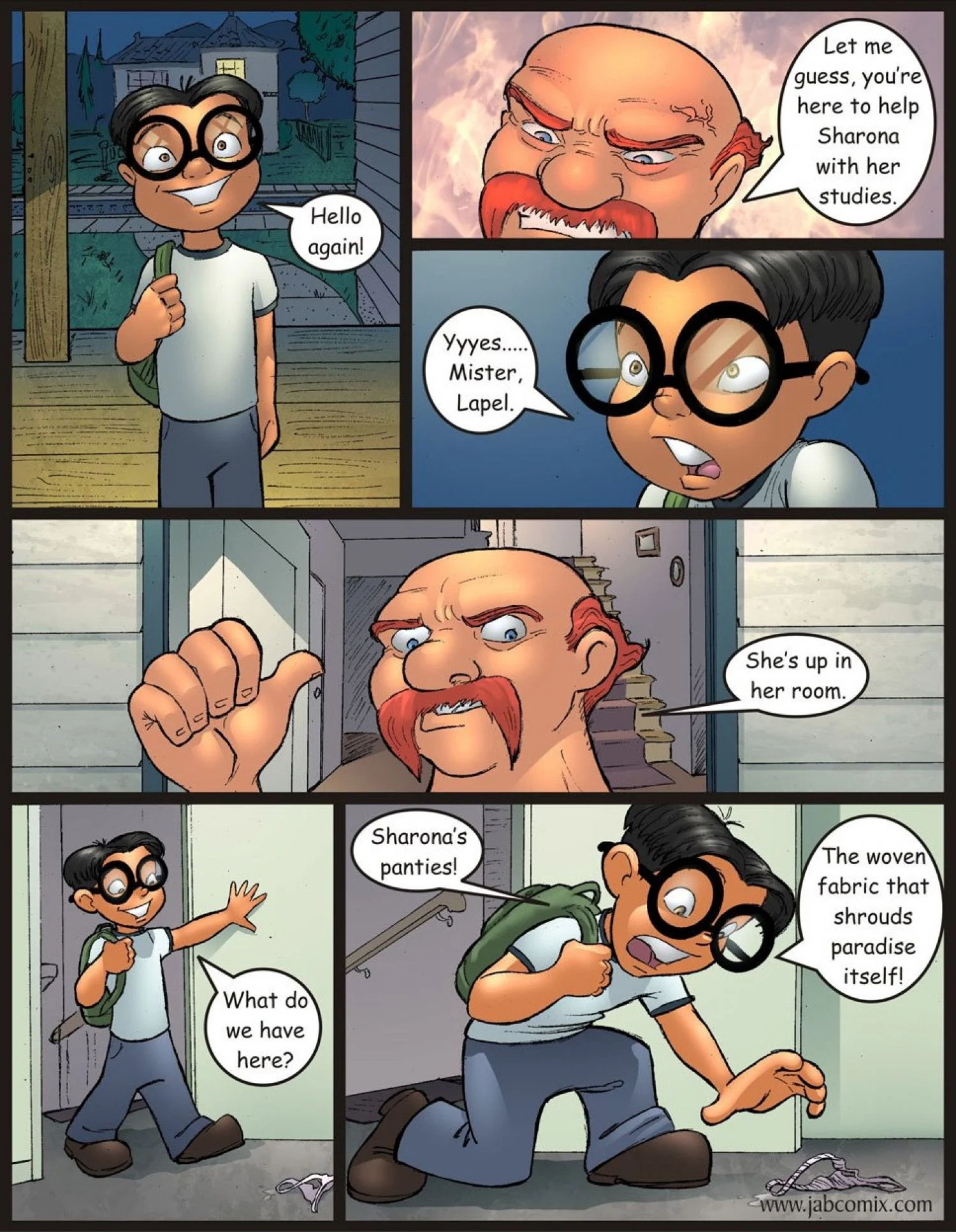 My Hot Ass Neighbor [JABComix] - Chapter 3 — Page 9