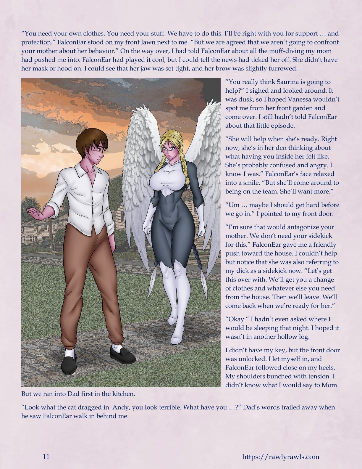My Mother's Secret Identity [Adun | Danny Sulca , RawlyRawls] - Chapter 22 — Page 11