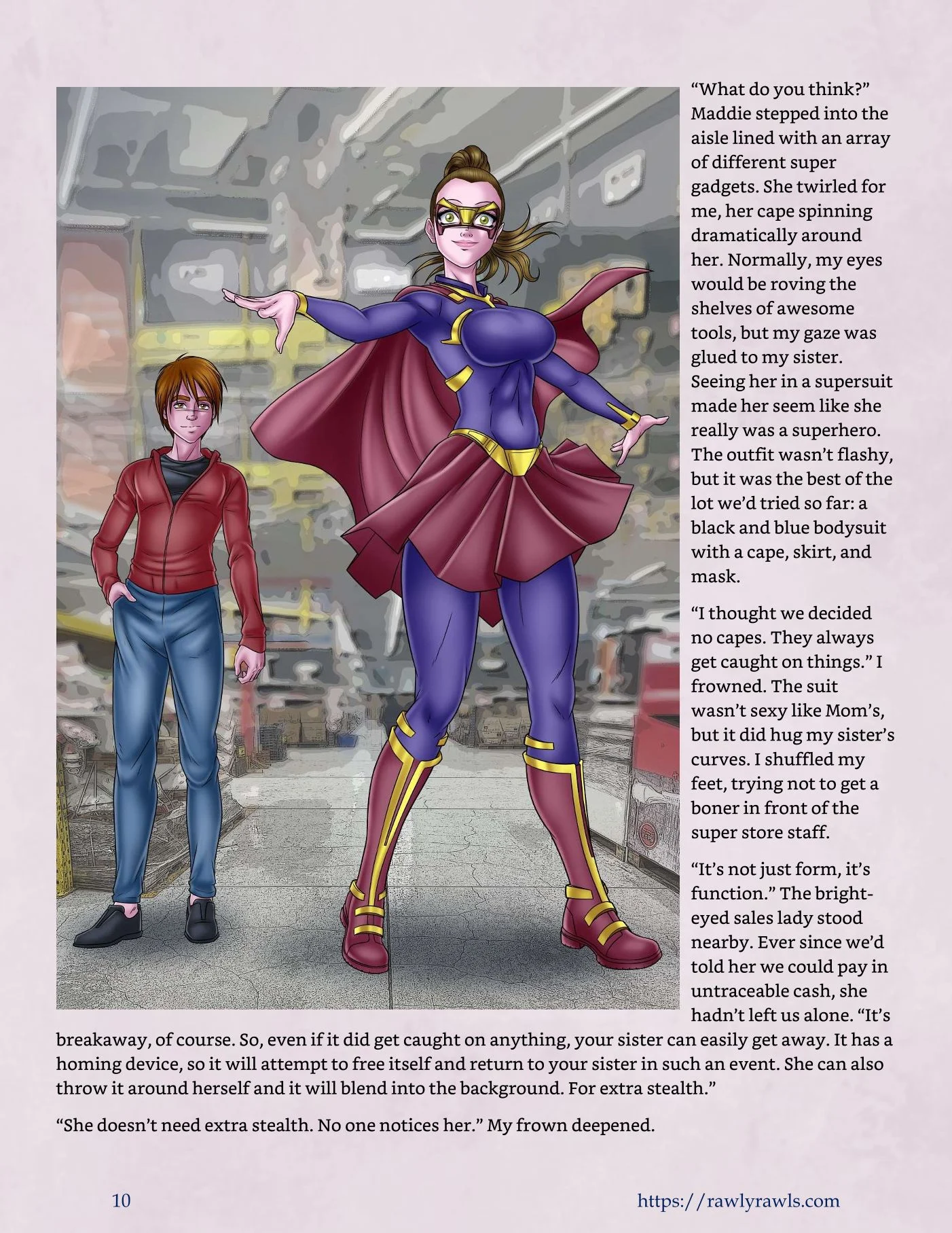My Mother's Secret Identity [Adun | Danny Sulca , RawlyRawls] - Chapter 9 — Page 10