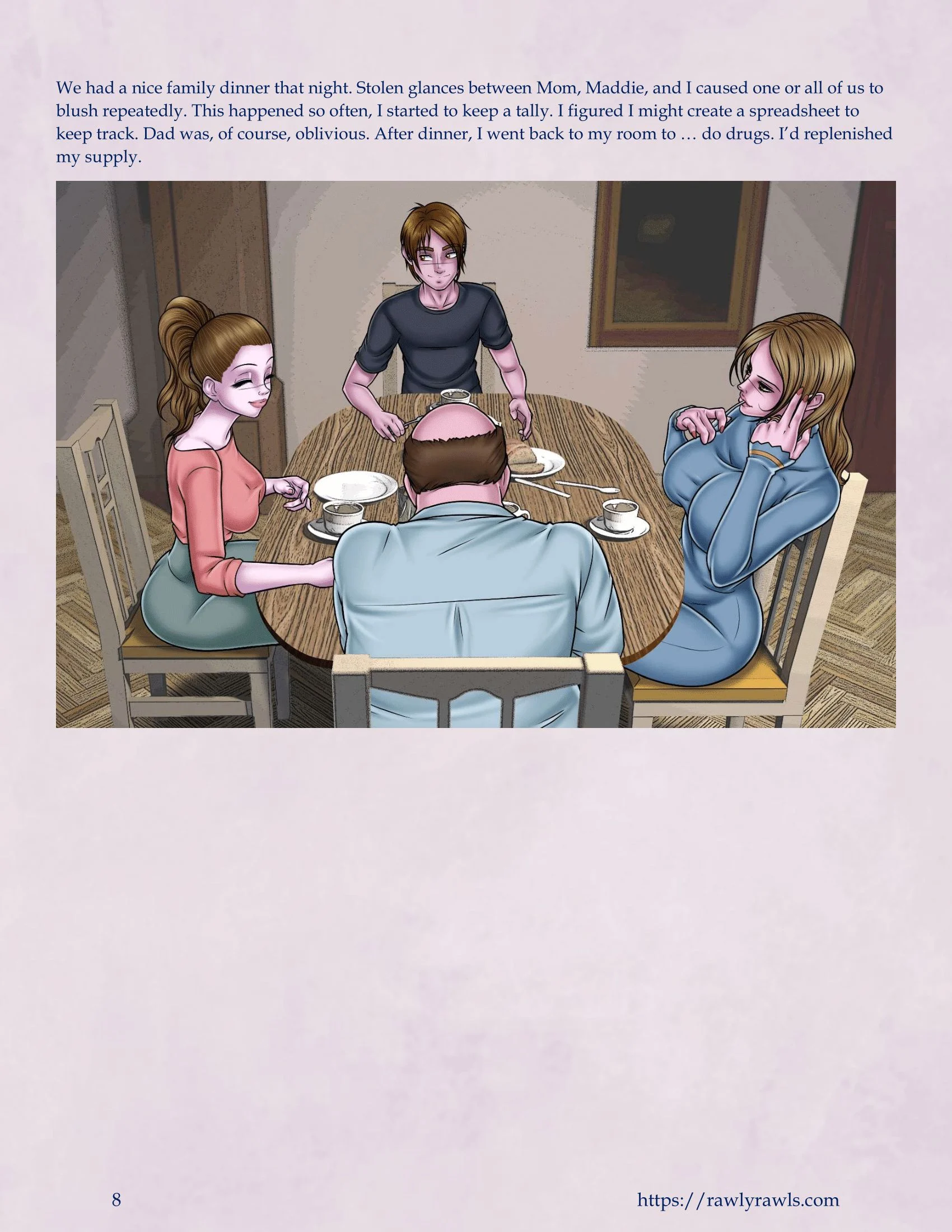 My Mother's Secret Identity [Adun | Danny Sulca , RawlyRawls] - Chapter 8 — Page 8