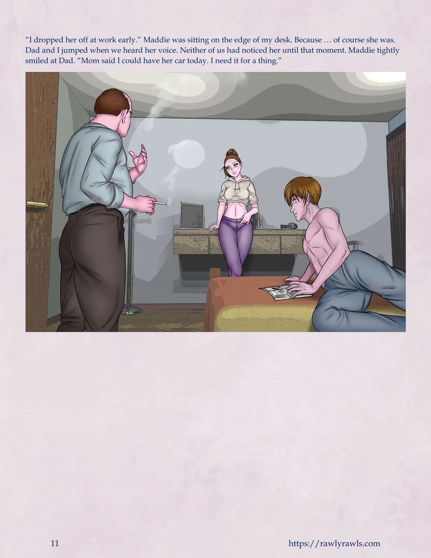 My Mother's Secret Identity [Adun | Danny Sulca , RawlyRawls] - Chapter 10 — Page 11