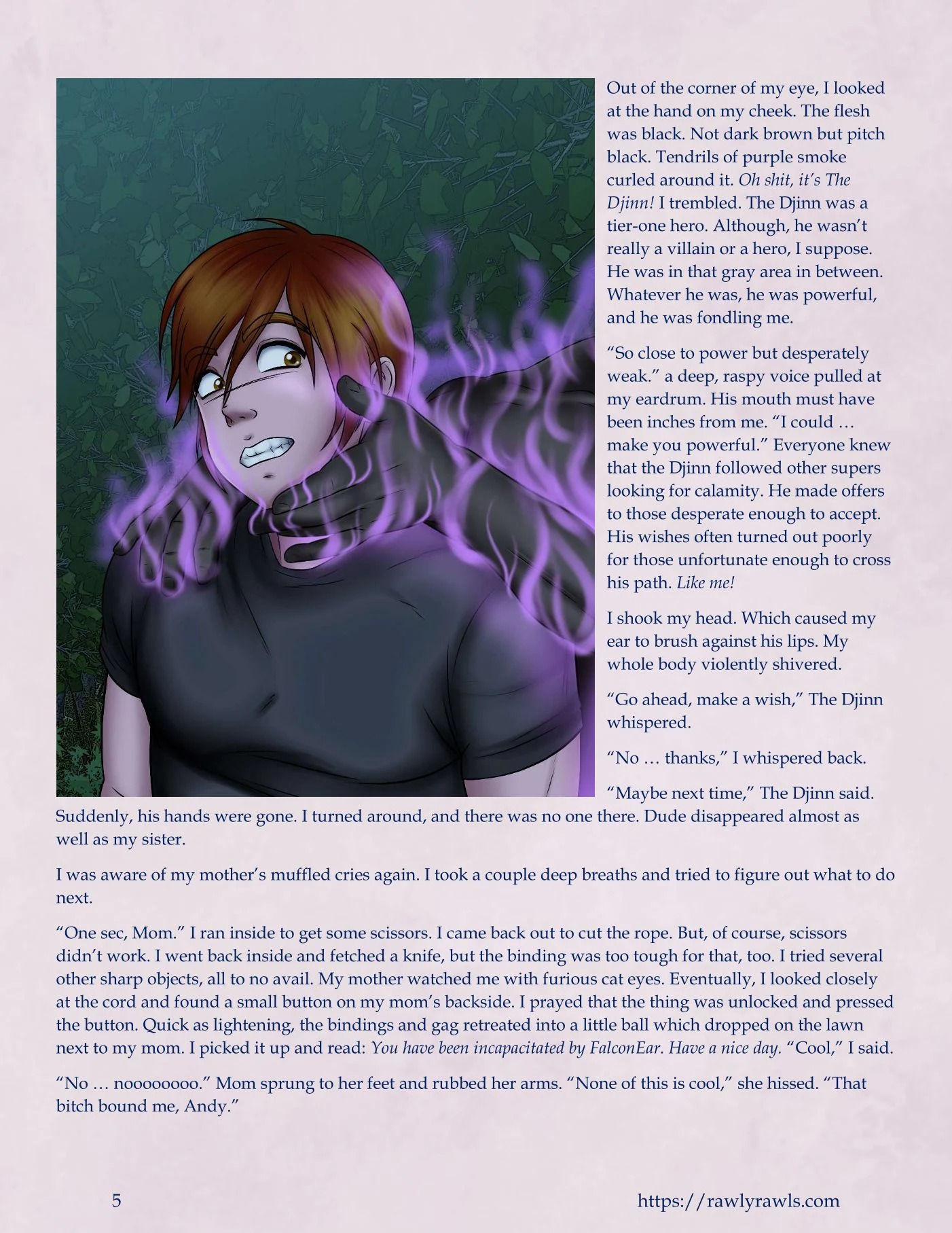 My Mother's Secret Identity [Adun | Danny Sulca , RawlyRawls] - Chapter 10 — Page 5