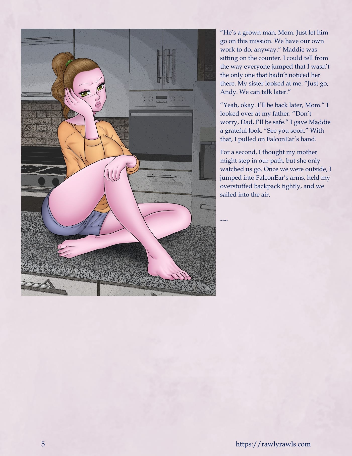 My Mother's Secret Identity [Adun | Danny Sulca , RawlyRawls] - Chapter 23 — Page 5