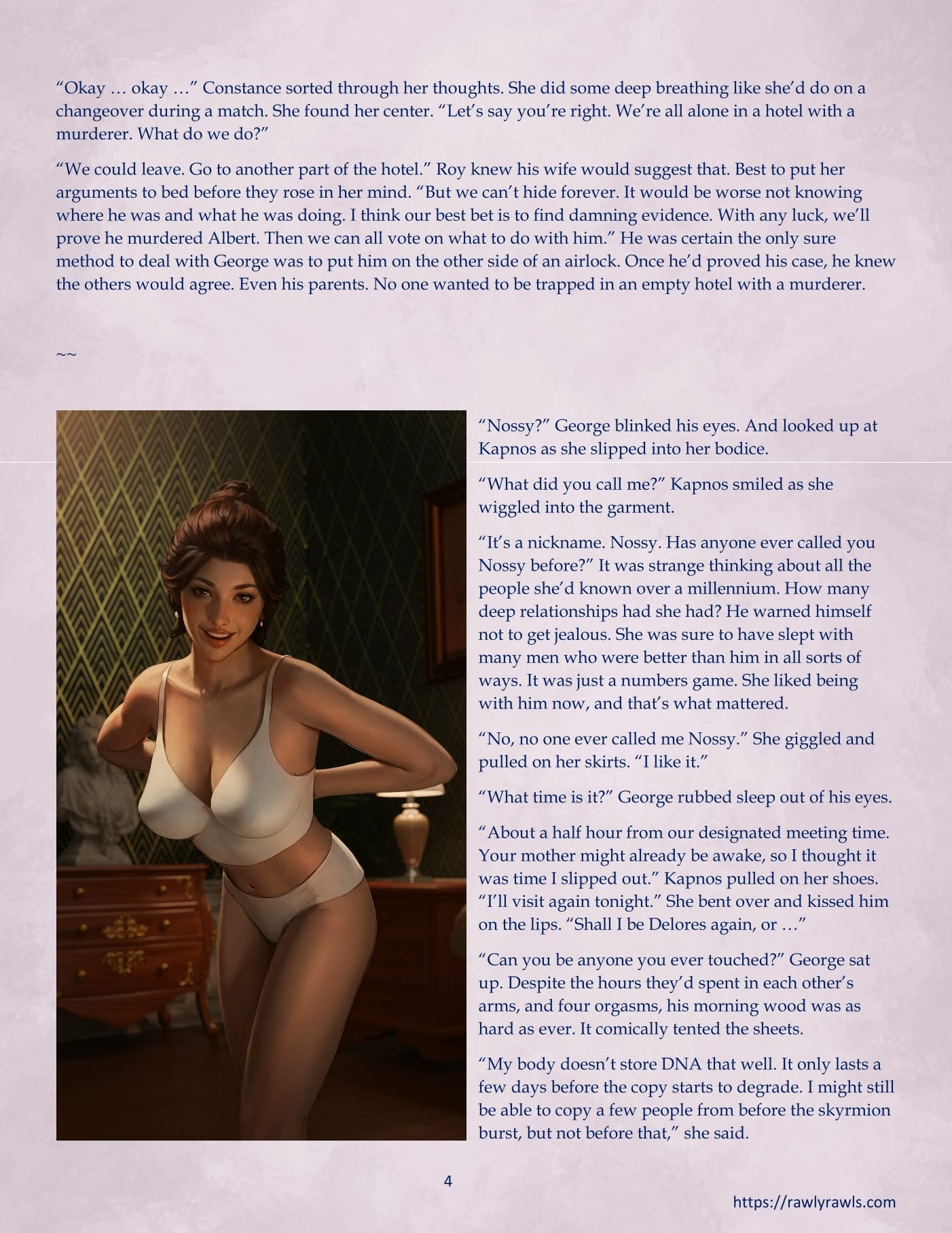 La Belle Ile en Mere [Sezlov , RawlyRawls] - Chapter 7 — Page 4