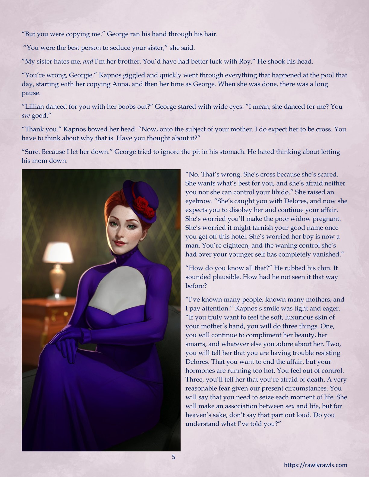 La Belle Ile en Mere [Sezlov , RawlyRawls] - Chapter 8 — Page 5