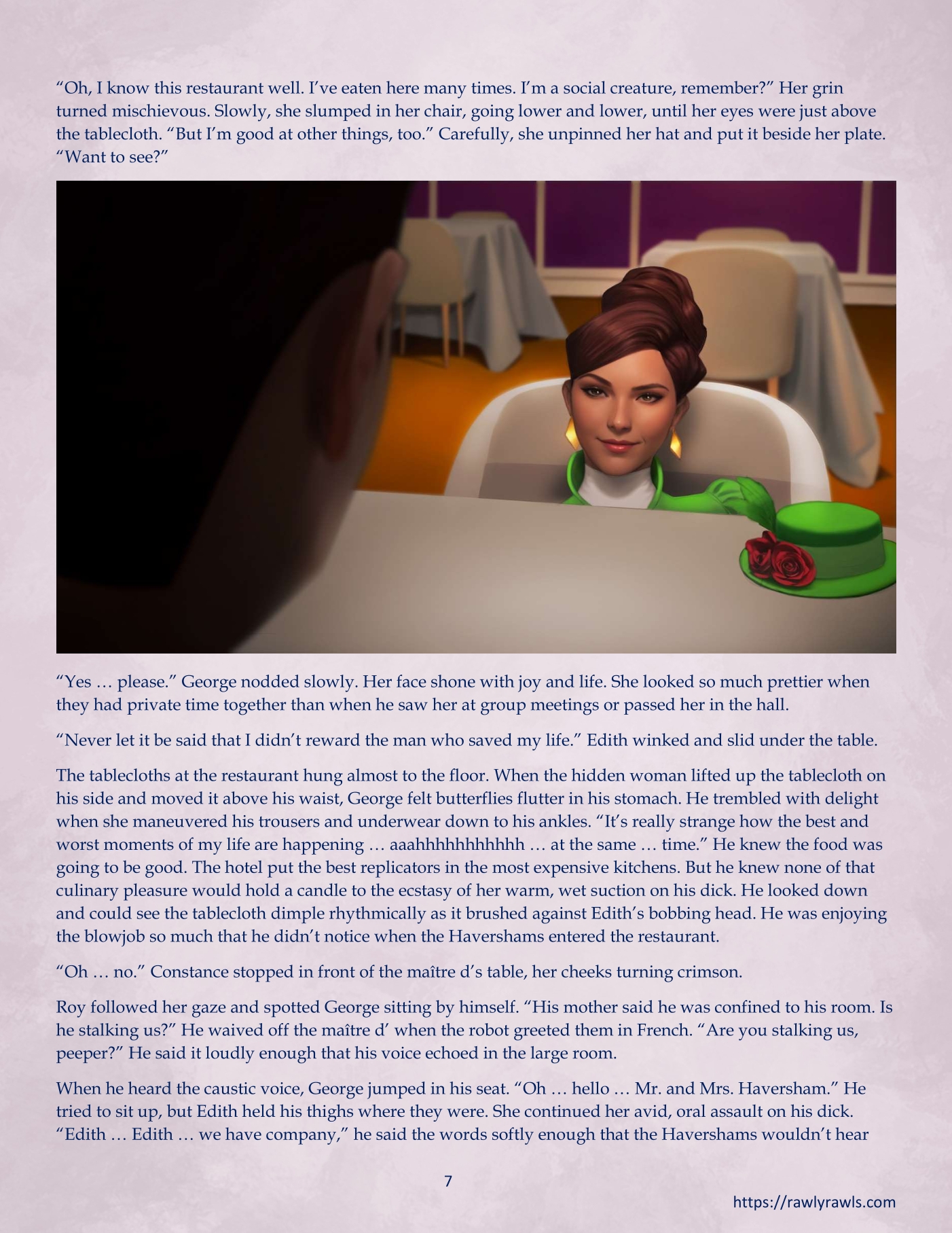 La Belle Ile en Mere [Sezlov , RawlyRawls] - Chapter 3 — Page 7