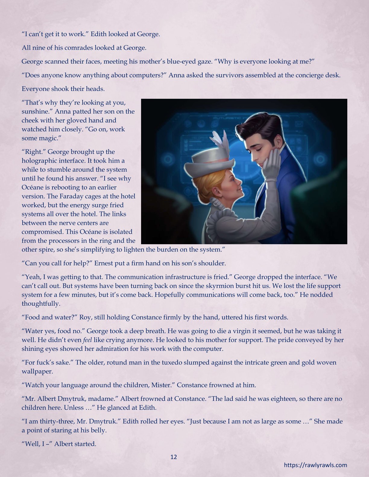 La Belle Ile en Mere [Sezlov , RawlyRawls] - Chapter 1 — Page 12