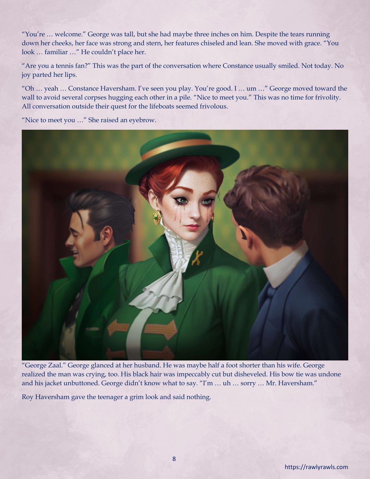 La Belle Ile en Mere [Sezlov , RawlyRawls] - Chapter 1 — Page 8