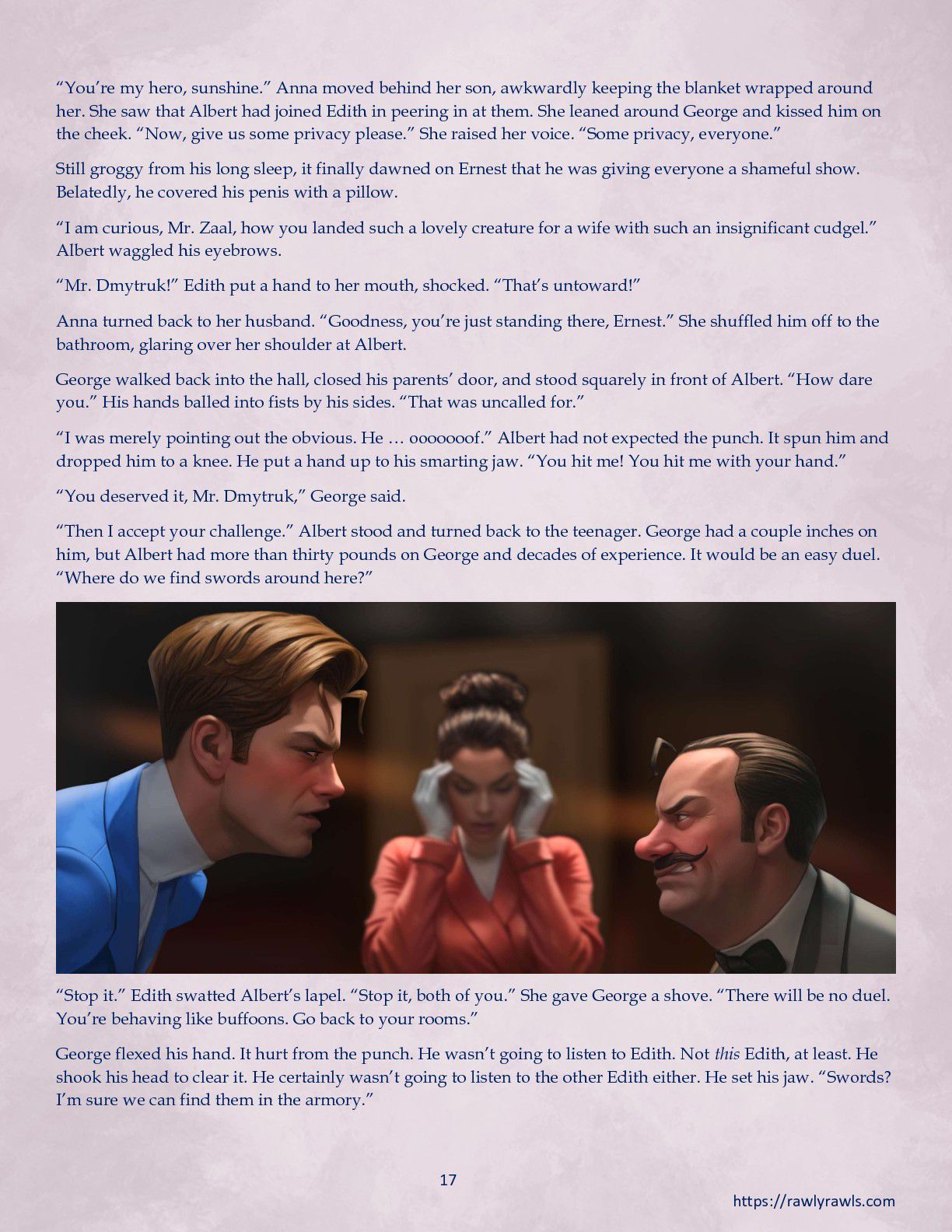 La Belle Ile en Mere [Sezlov , RawlyRawls] - Chapter 5 — Page 17