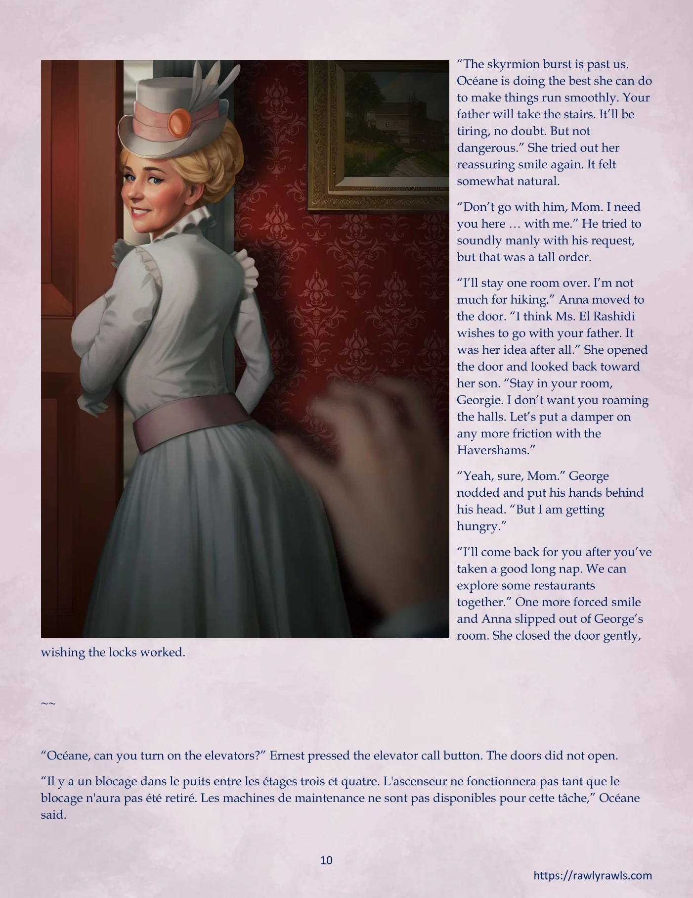 La Belle Ile en Mere [Sezlov , RawlyRawls] - Chapter 2 — Page 10
