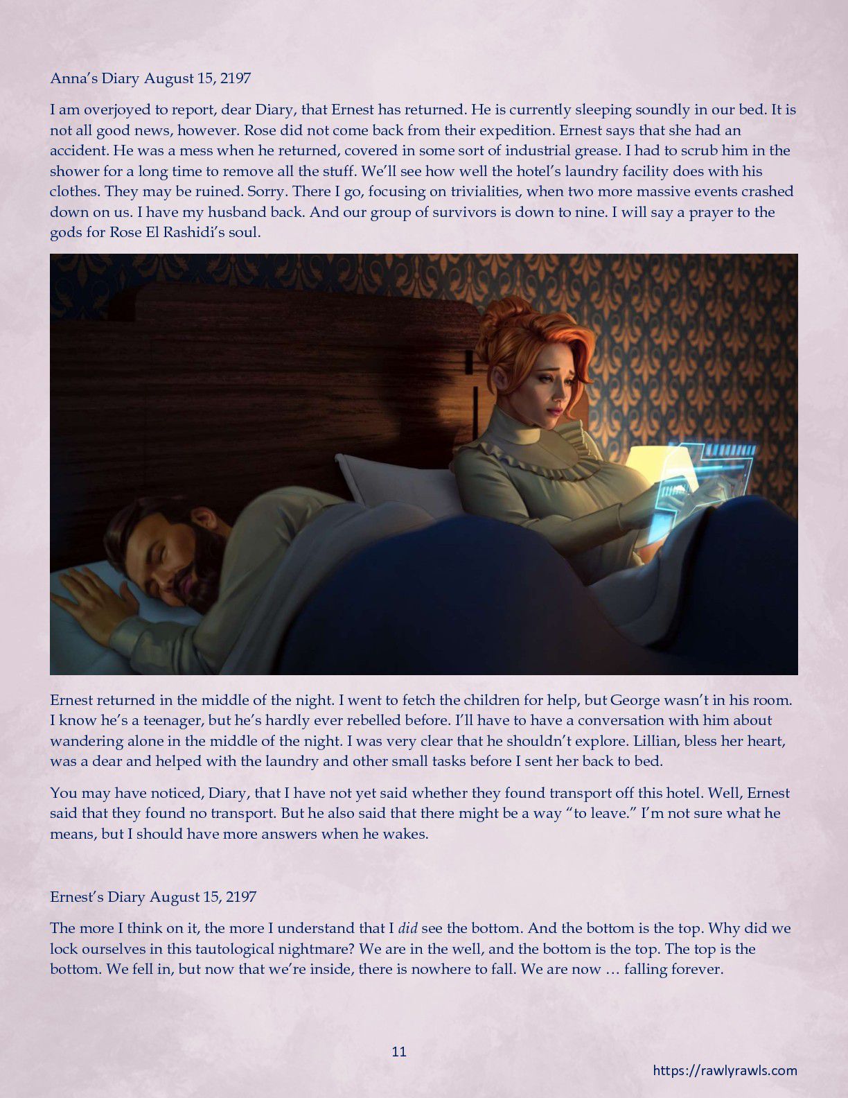 La Belle Ile en Mere [Sezlov , RawlyRawls] - Chapter 4 — Page 11