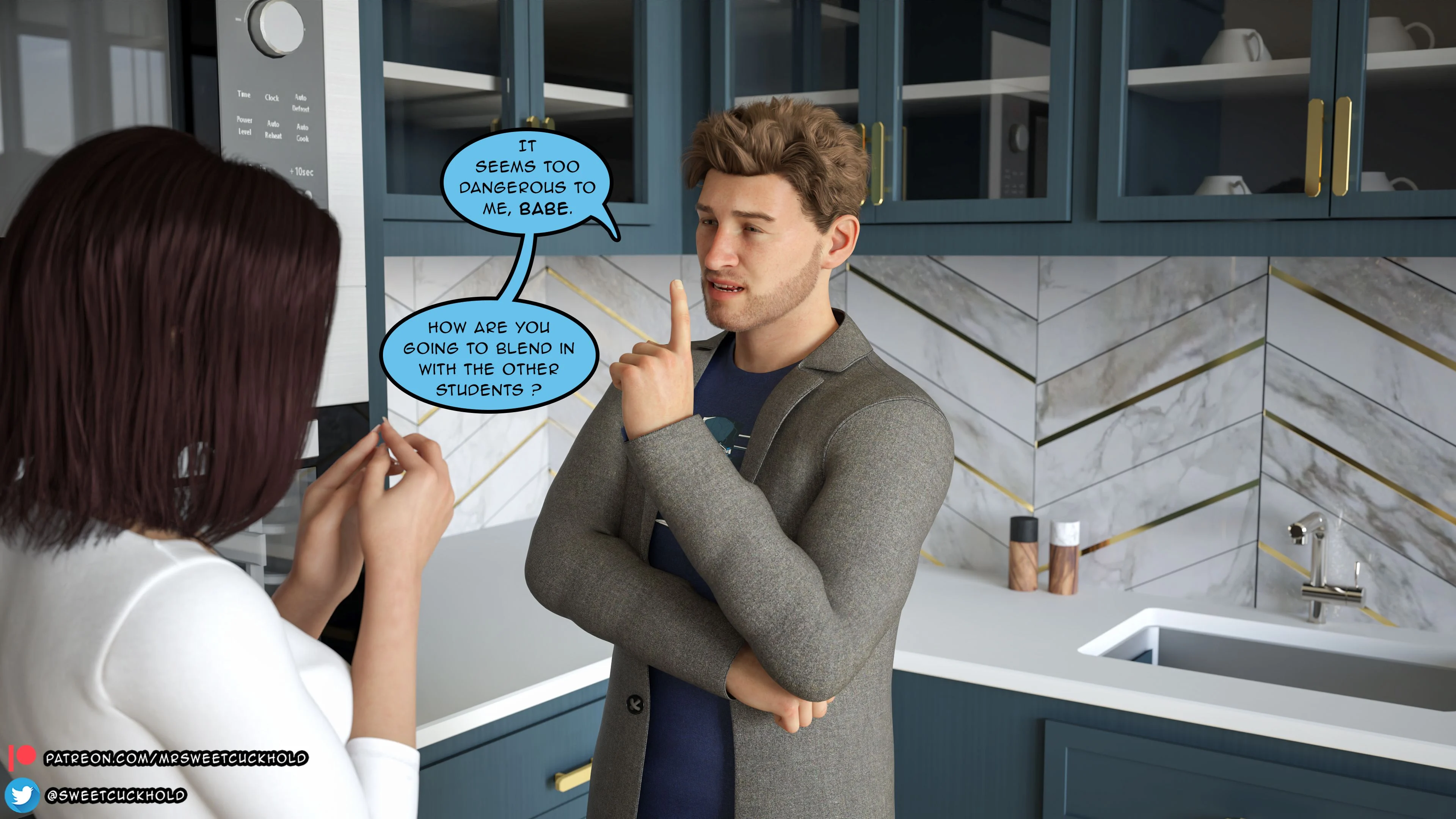 Undercover Betrayal [Mr.SweetCuckhold] - Chapter 1 — Page 39
