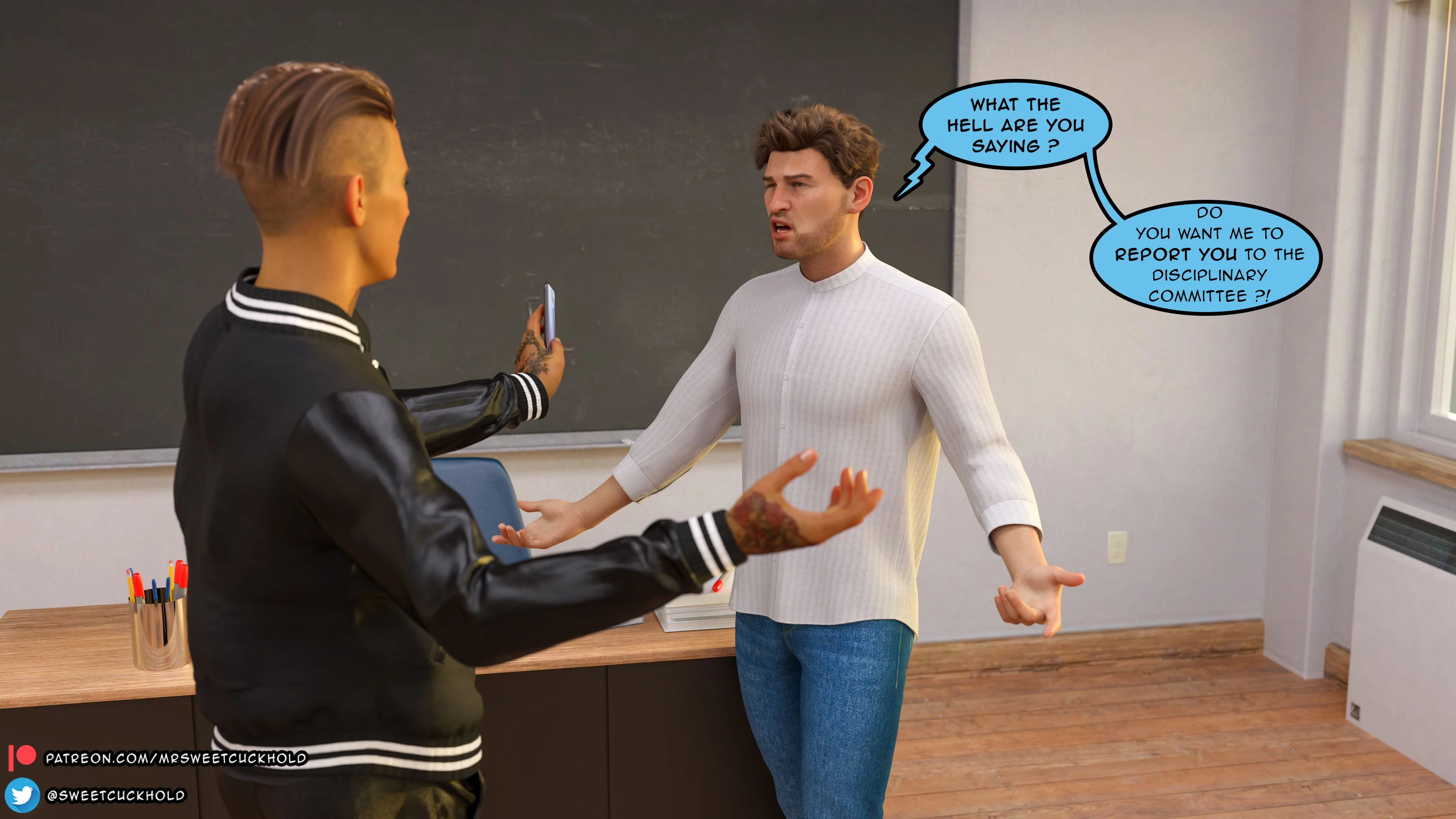 Undercover Betrayal [Mr.SweetCuckhold] - Chapter 1 — Page 83