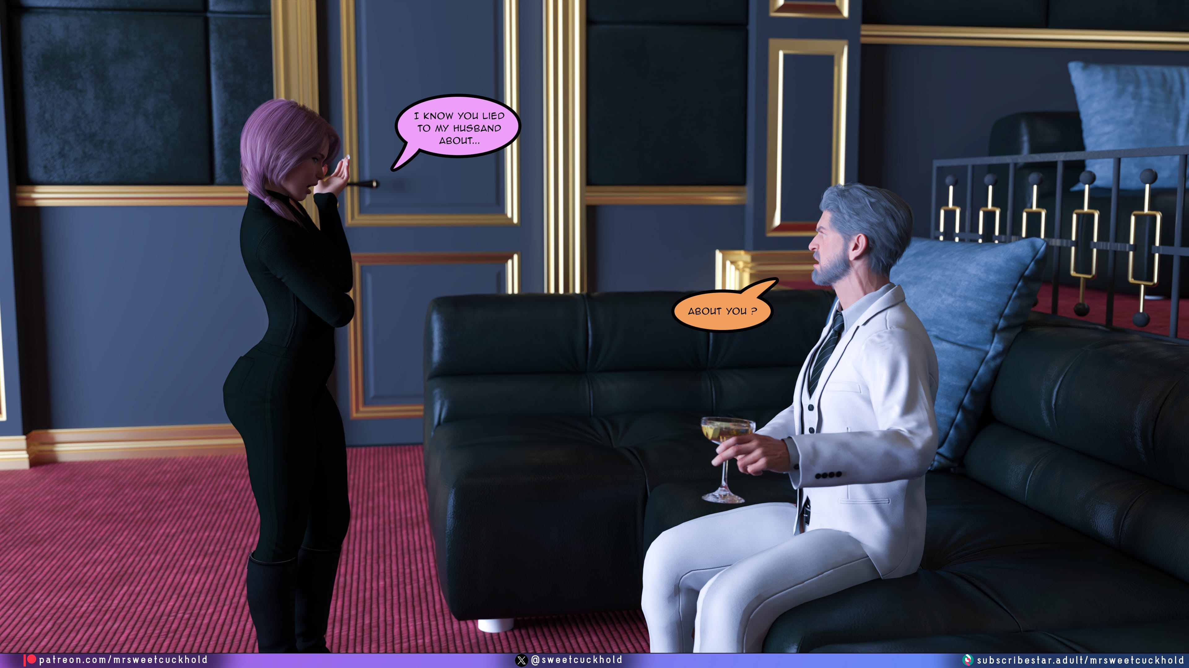 Undercover Betrayal [Mr.SweetCuckhold] - Chapter 9 — Page 81