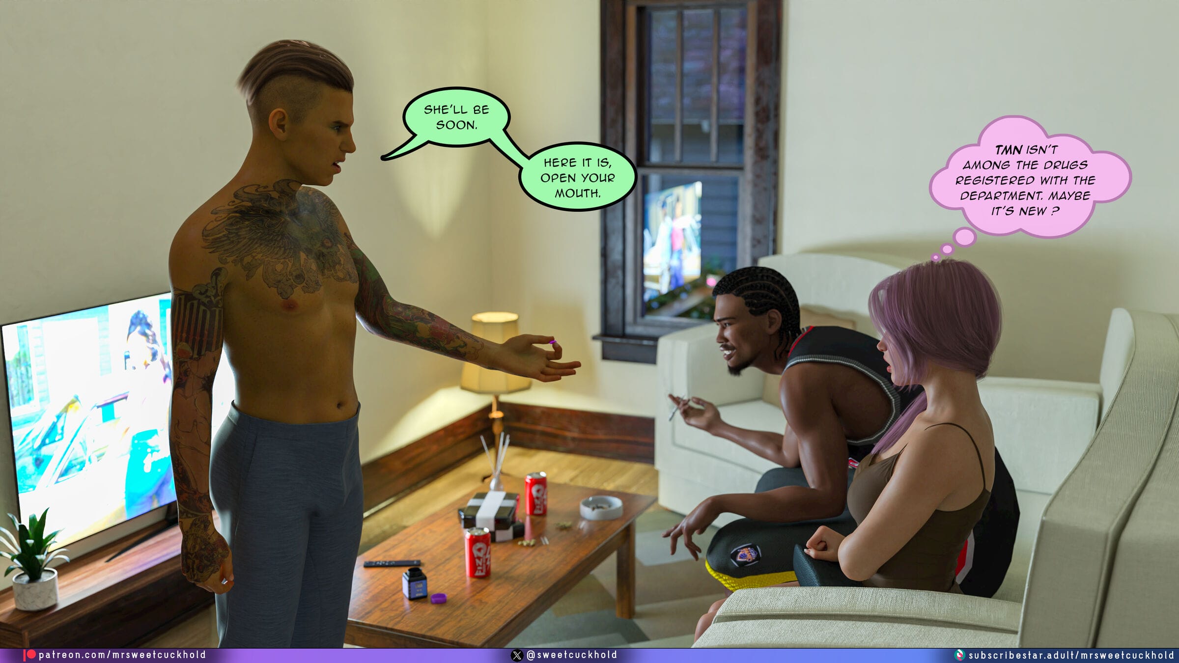 Undercover Betrayal [Mr.SweetCuckhold] - Chapter 5 — Page 110