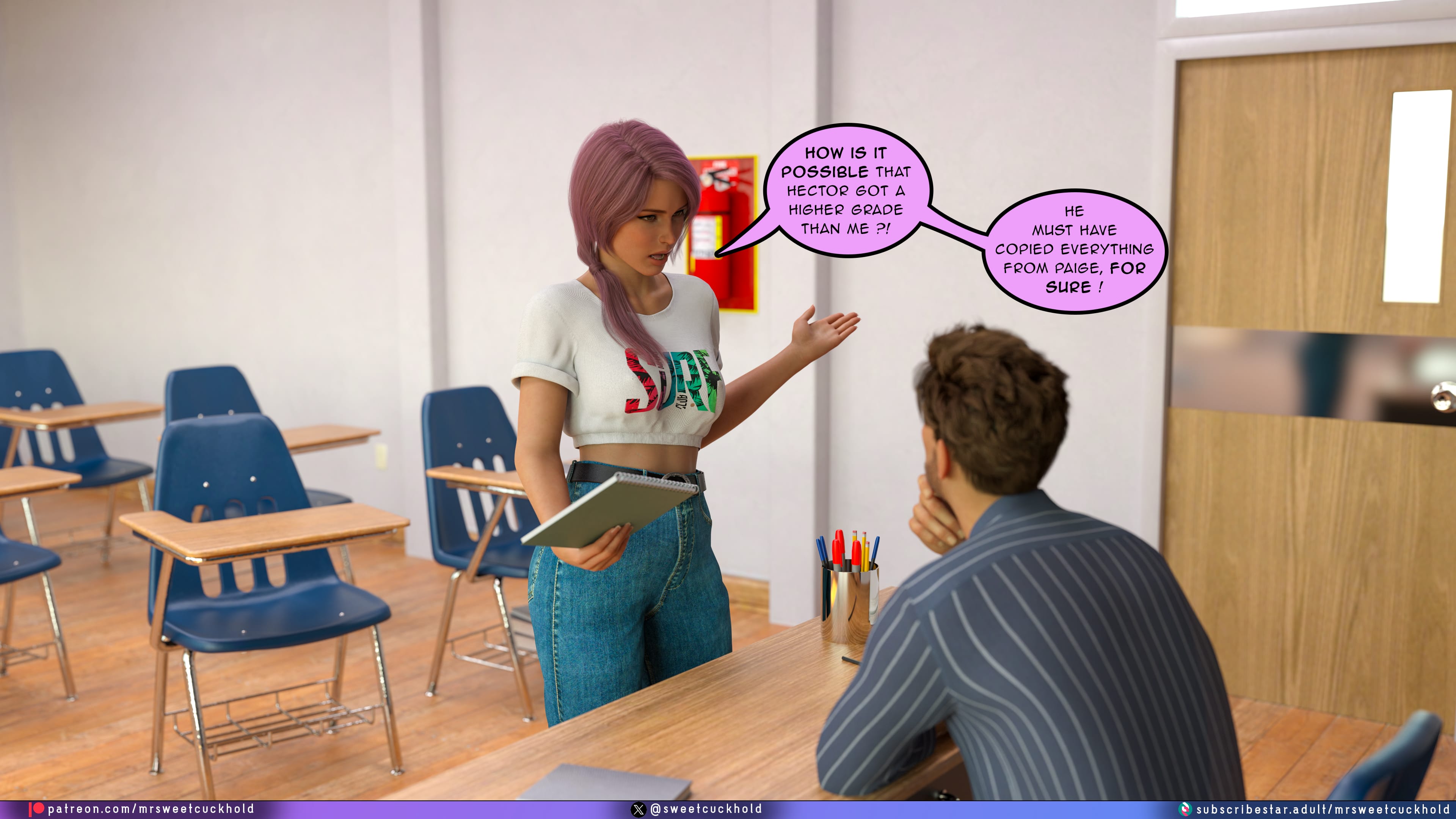 Undercover Betrayal [Mr.SweetCuckhold] - Chapter 5 — Page 72