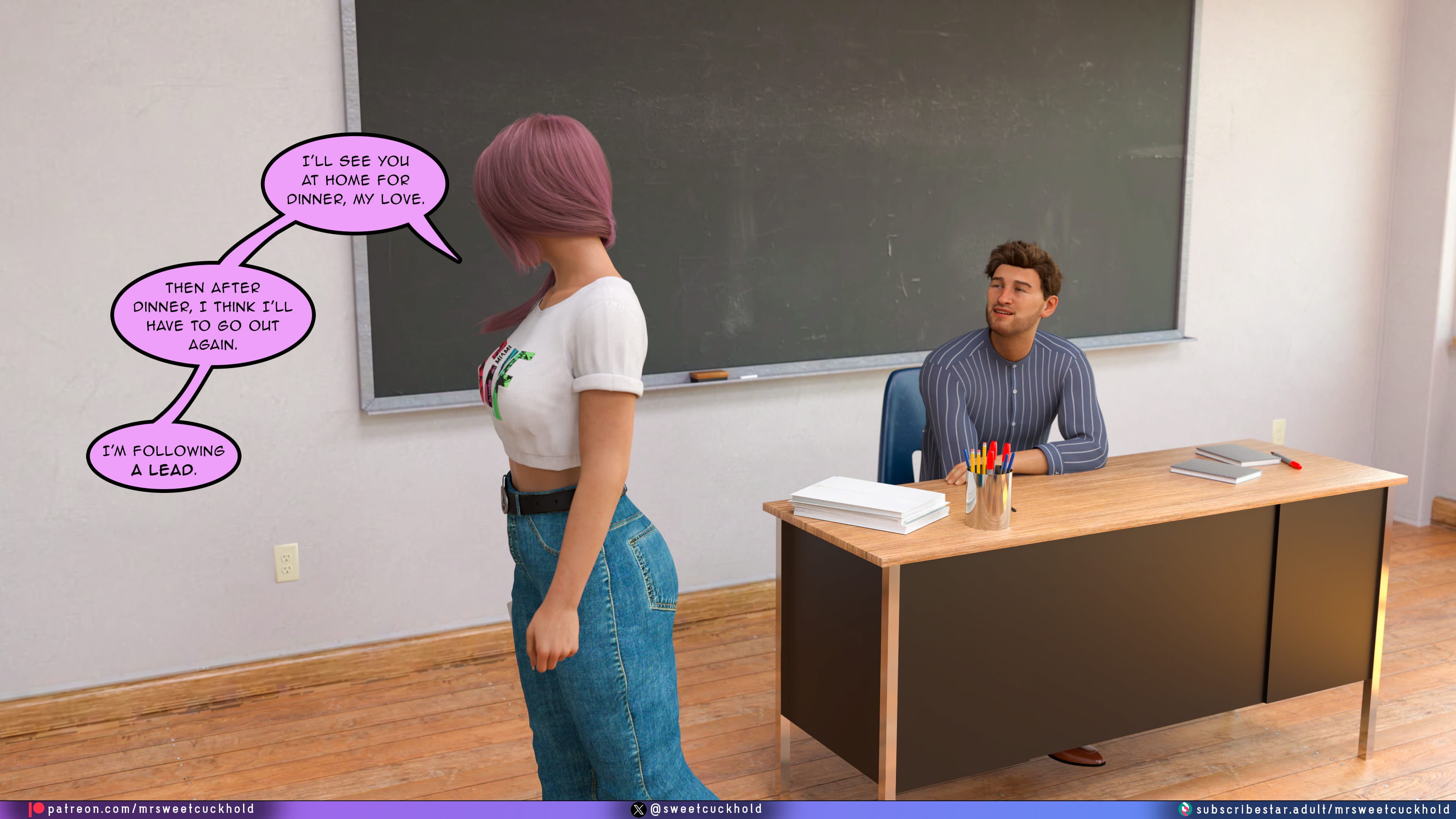 Undercover Betrayal [Mr.SweetCuckhold] - Chapter 5 — Page 77