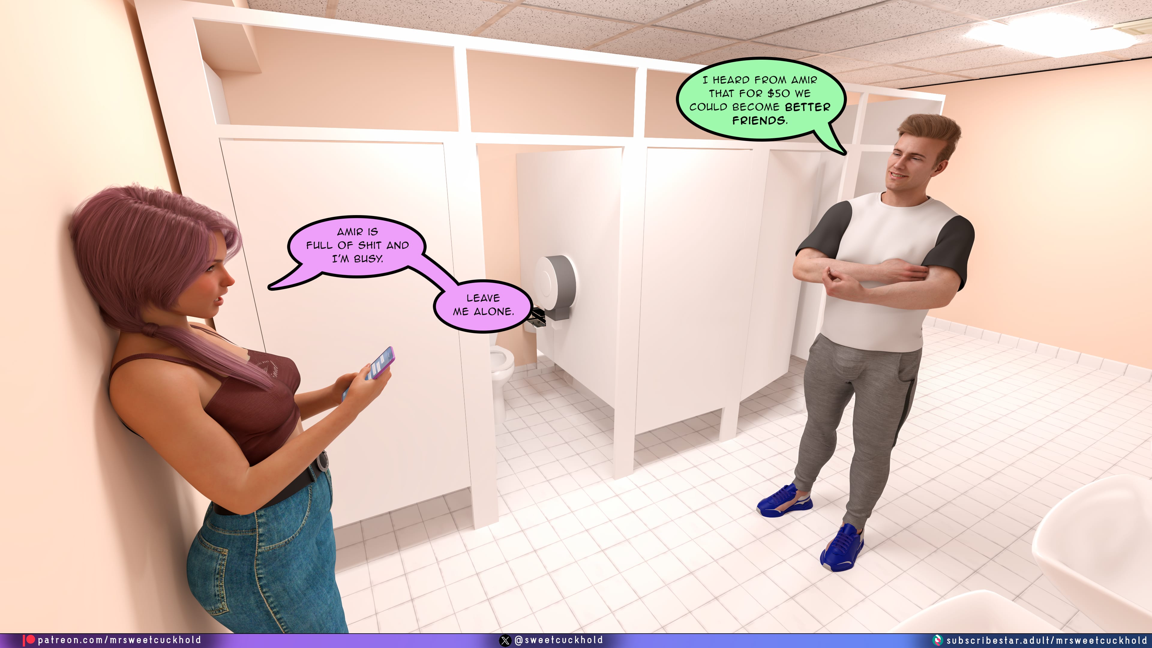 Undercover Betrayal [Mr.SweetCuckhold] - Chapter 8 — Page 138