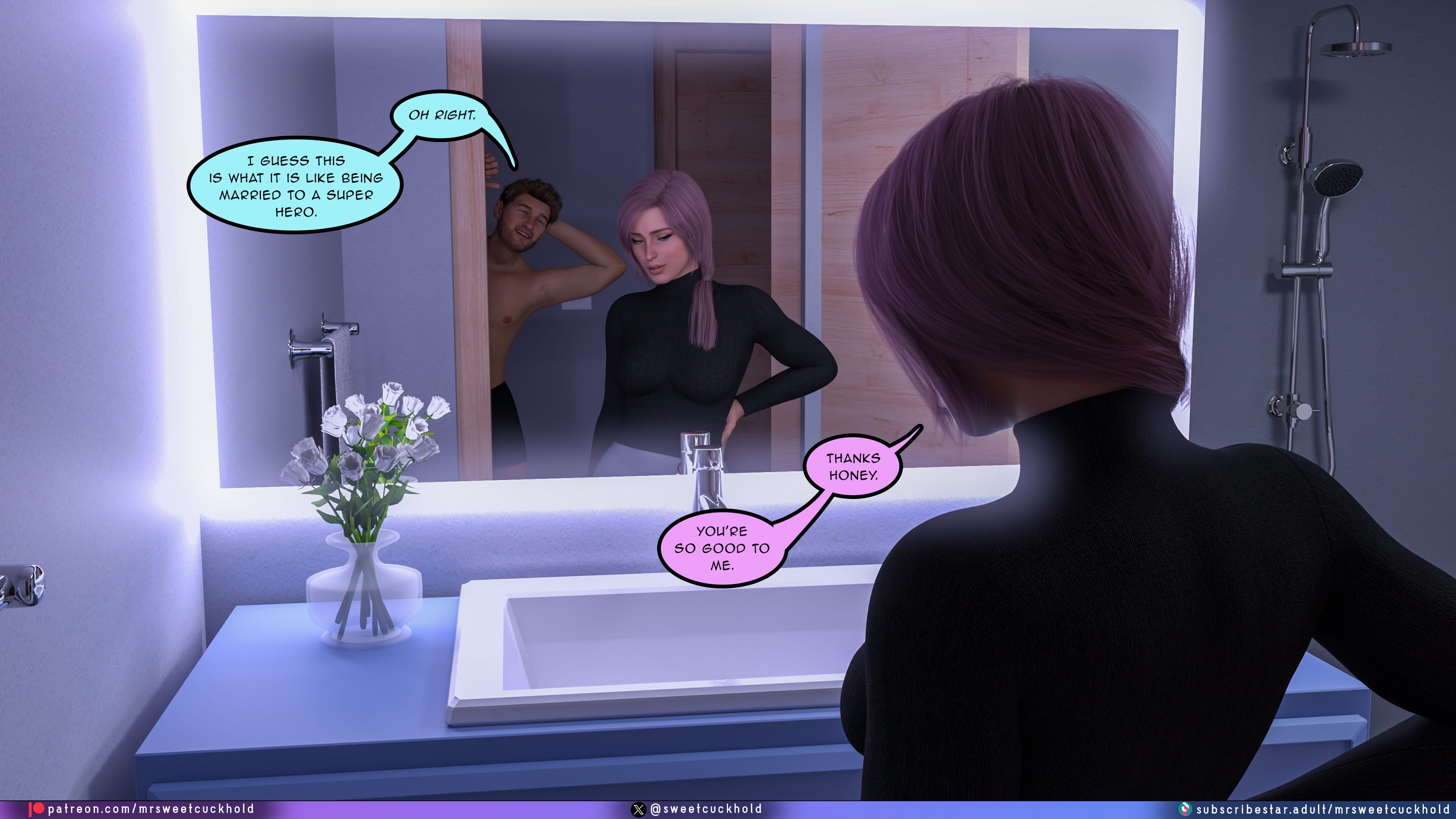 Undercover Betrayal [Mr.SweetCuckhold] - Chapter 8 — Page 186