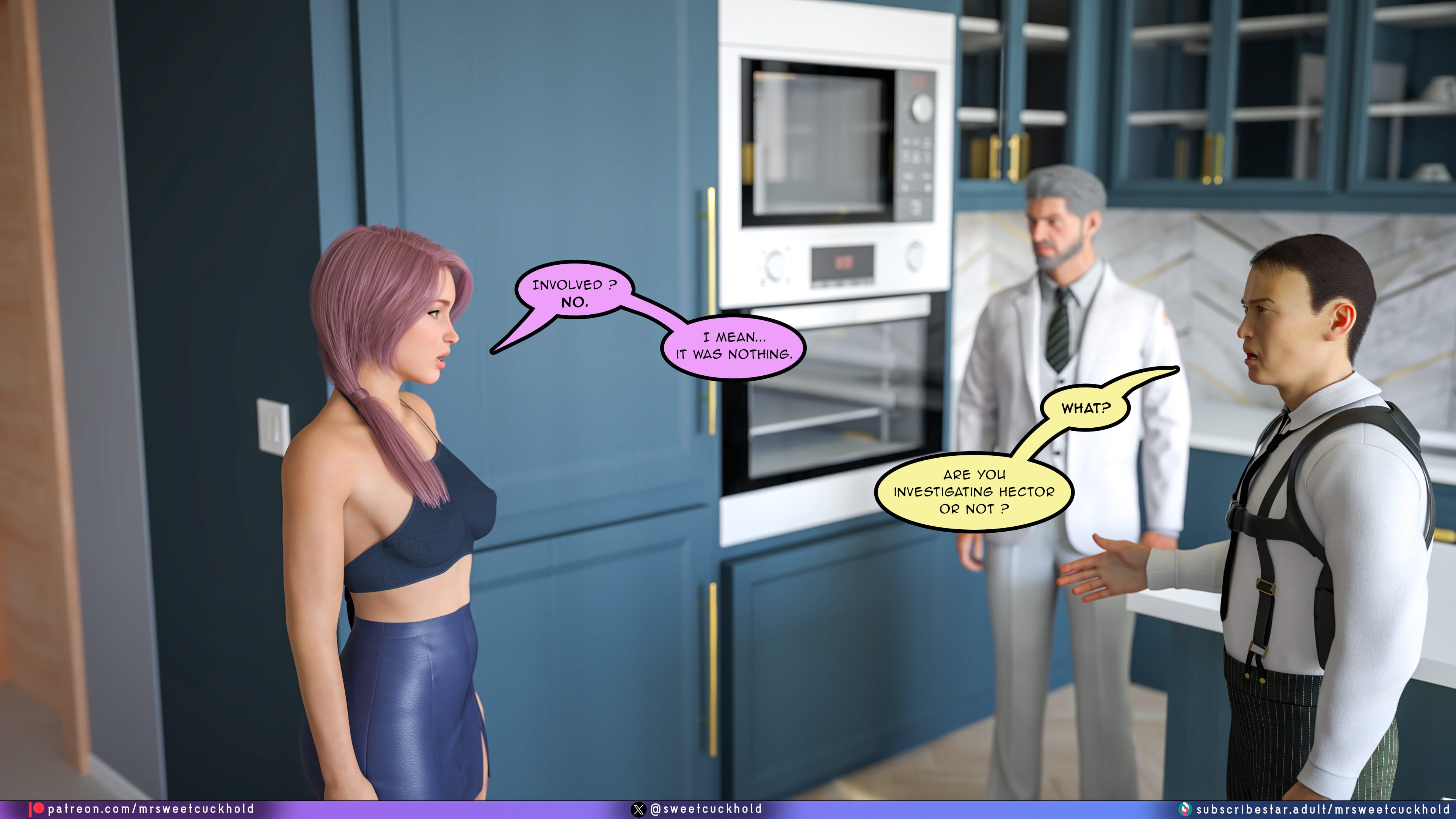 Undercover Betrayal [Mr.SweetCuckhold] - Chapter 8 — Page 35