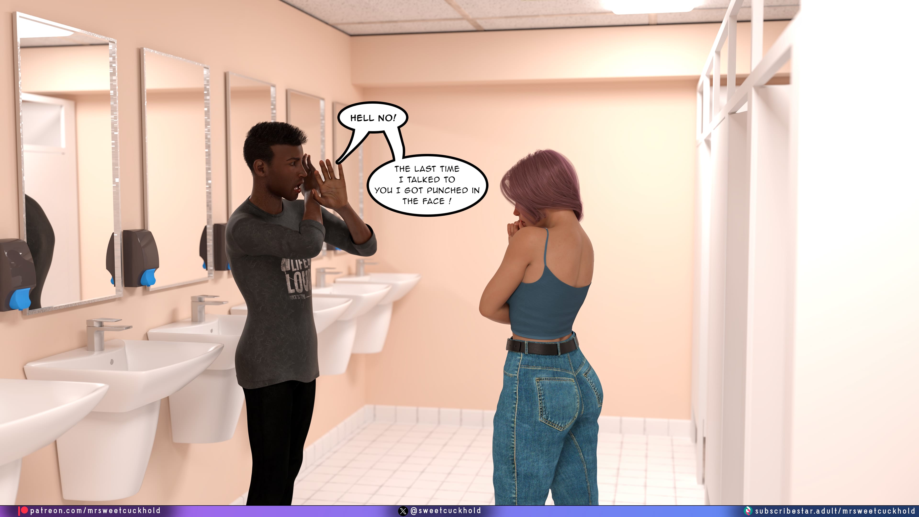 Undercover Betrayal [Mr.SweetCuckhold] - Chapter 8 — Page 76
