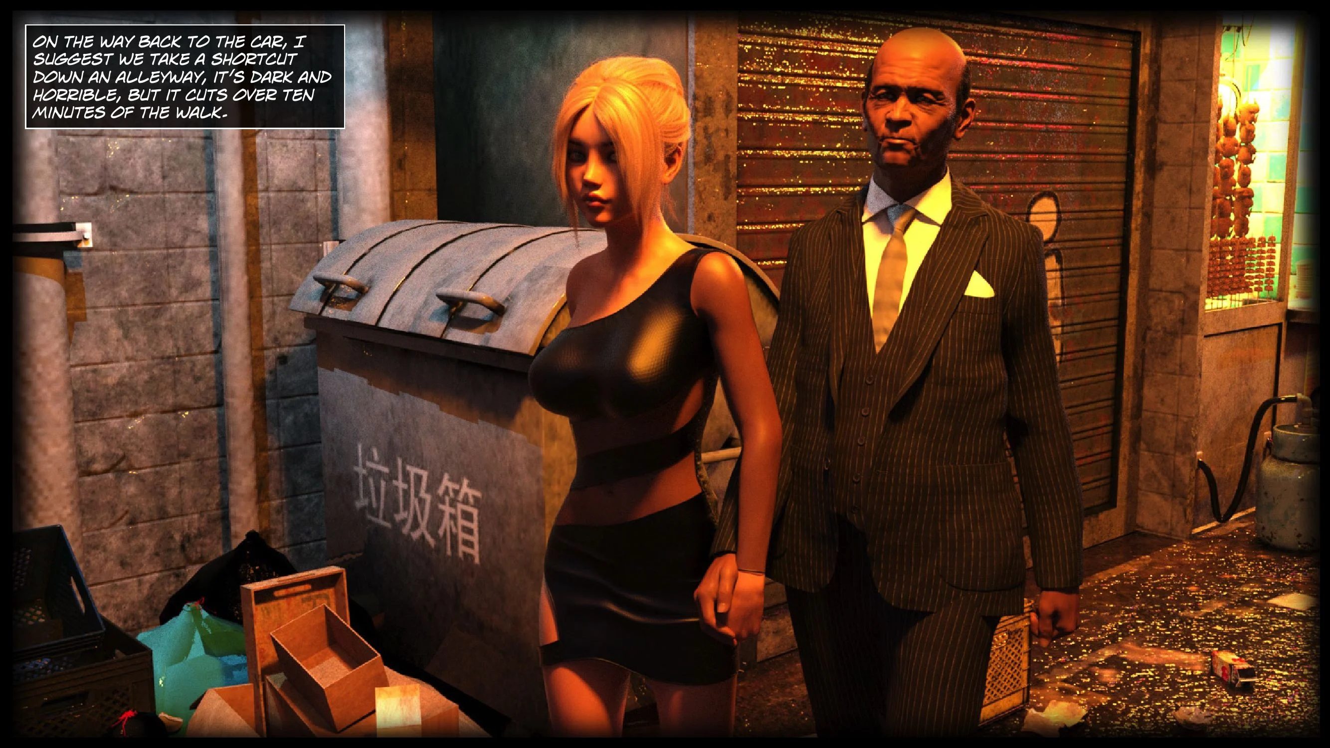 Blackmaled [Sexy3DComics] - Chapter 2 — Page 9