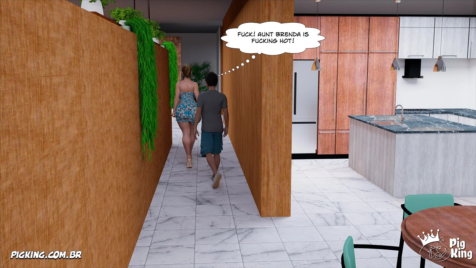 Father-In-Law At Home [CrazyDad3D] - Chapter 52 — Page 35