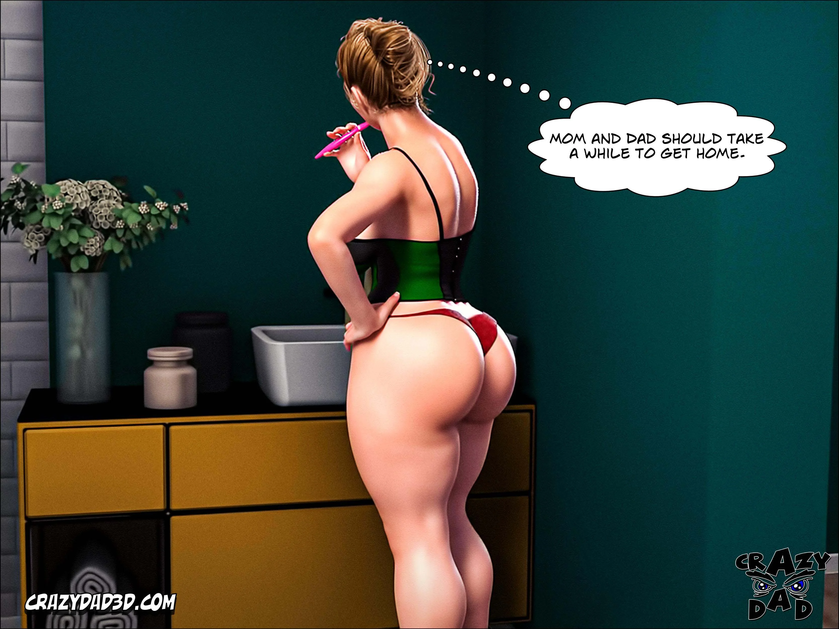 Father-In-Law At Home [CrazyDad3D] - Chapter 17 — Page 58